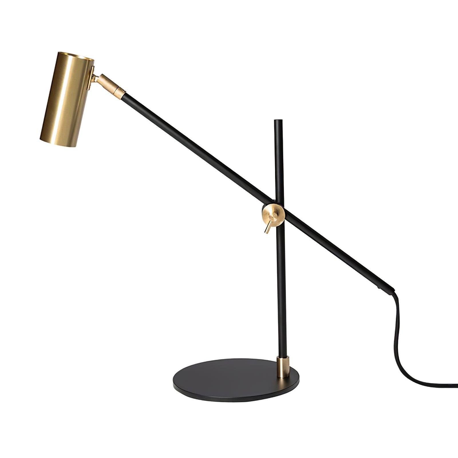 Modern LED Table Lamp - Adjustable Brightness & USB Charging Port for Bedroom, Office & Living Room - Perfect for Reading, Working & Relaxing