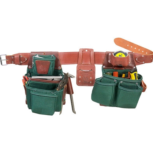 Occidental Leather 8089 OxyLights 7-Piece Framer Tool Bag Set - Durable Construction Work Belt for Carpenters & Contractors - Perfect for Framing, Roofing & General Construction Projects