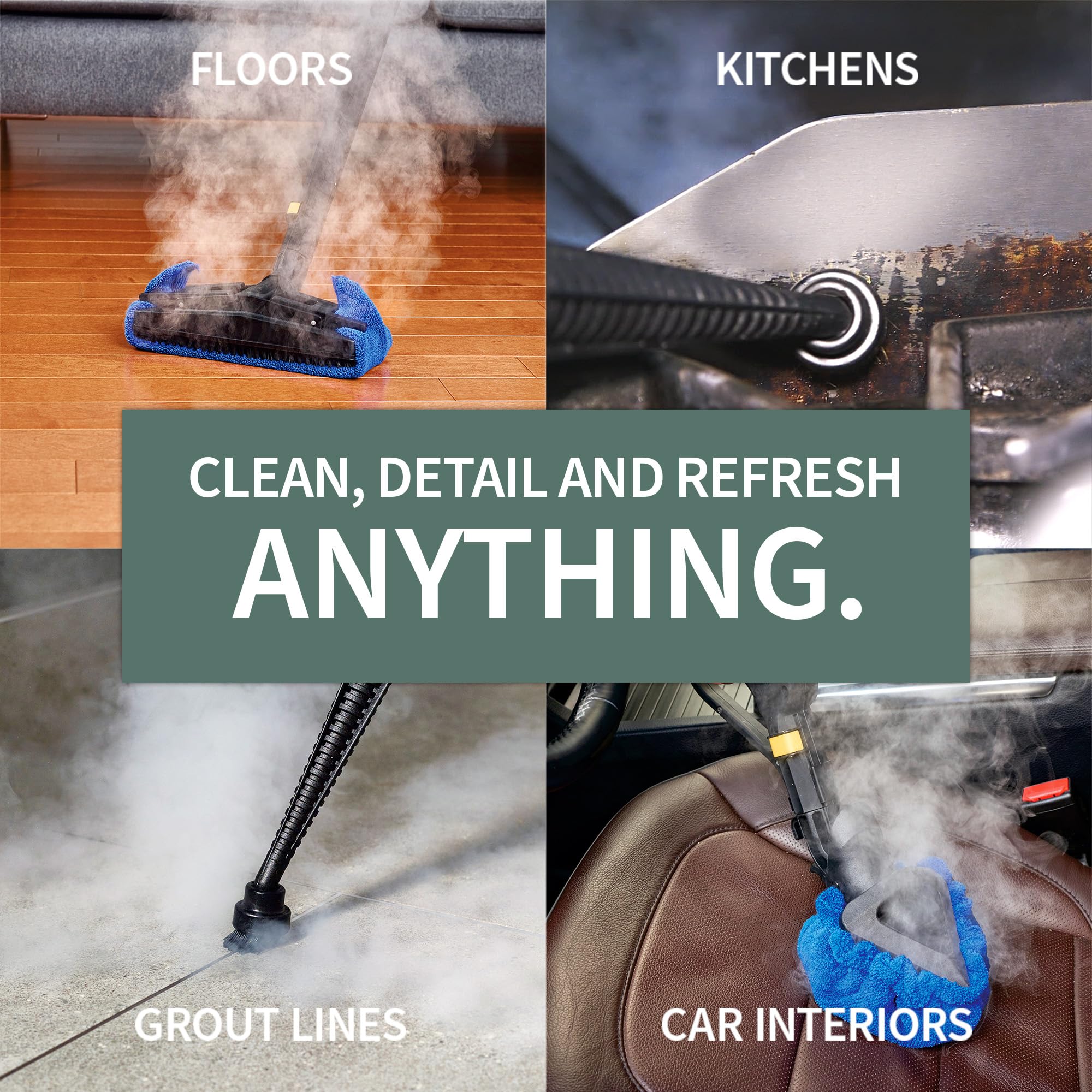 Dupray Tosca Commercial Steam Cleaner - Made in Italy, Powerful & Reliable for Home & Professional Cleaning - Perfect for Floors, Carpets, Upholstery & Sanitizing Surfaces
