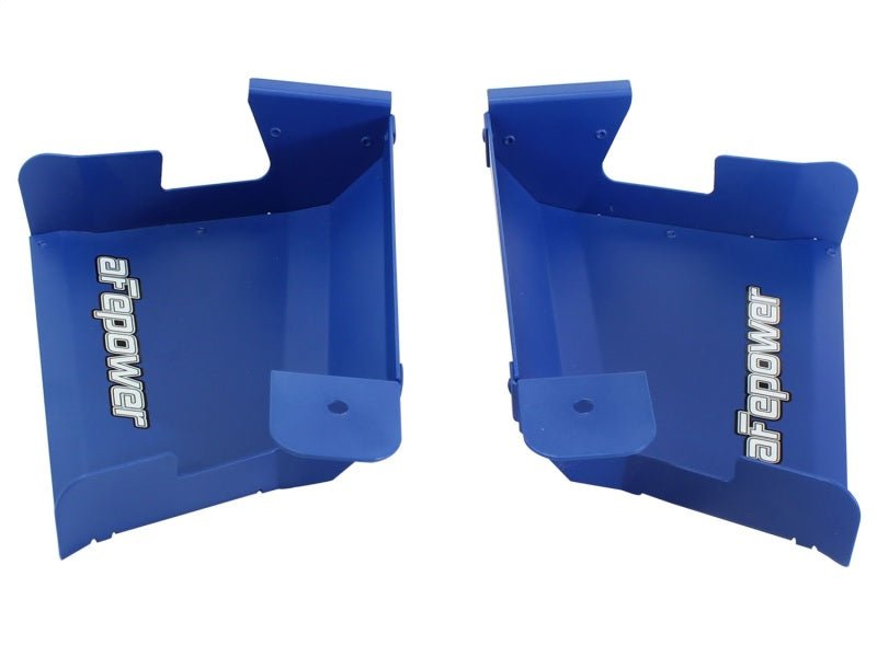 aFe MagnumFORCE Cold Air Intake Scoops for BMW 335i (E90/E92/E93) 2007-2013 3.0L L6 Engine - Performance Air Intake System (Blue) - Improve Horsepower & Acceleration for Street Racing & Track Days