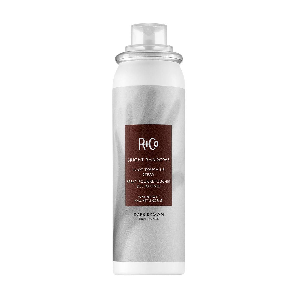 Dark Brown Root Touch Up Spray for Hair - Covers Gray Hair & Roots Instantly - Perfect for Quick Fixes at Home, Work, or Travel