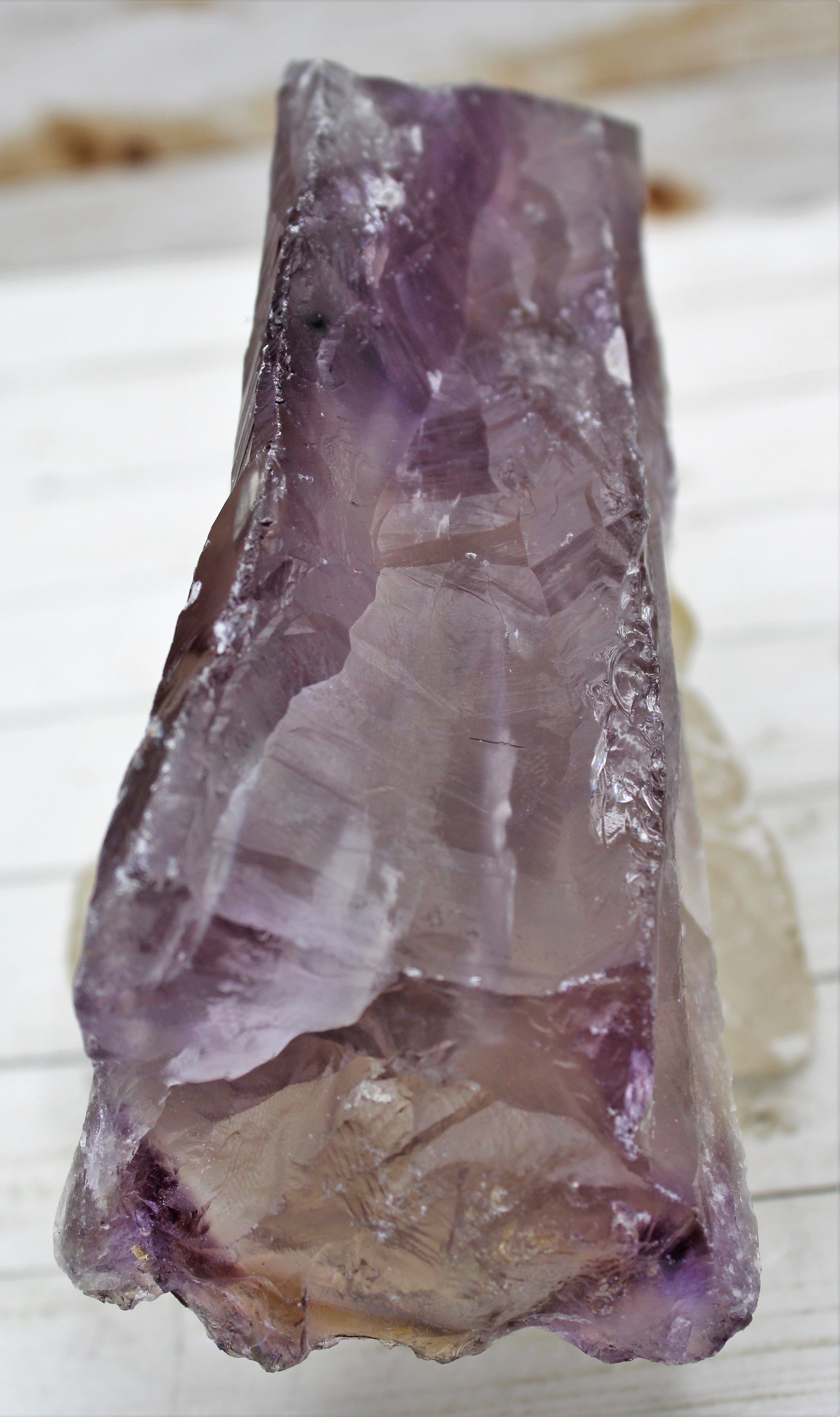 Natural Amethyst Healing Wand - Genuine Bahai Crystal for Meditation, Energy Cleansing & Chakra Balancing | Perfect for Reiki, Yoga & Spiritual Practices