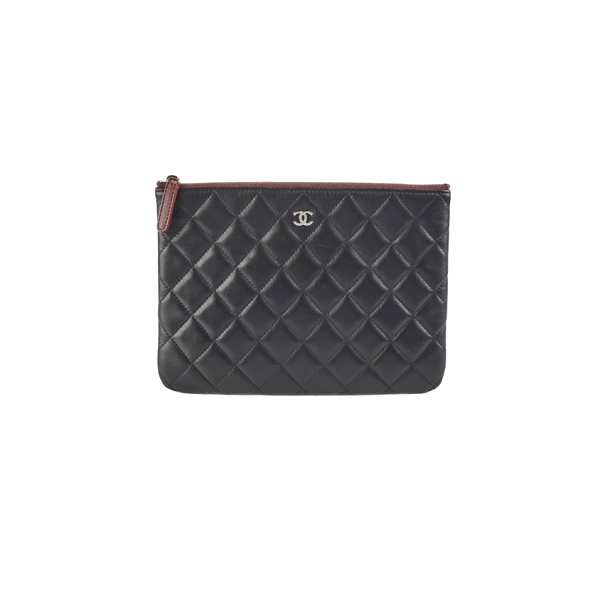 Chanel Small O Case Black Lambskin Leather Crossbody Bag - Luxury Designer Handbag for Women | Perfect for Evening Parties, Date Nights & Special Occasions