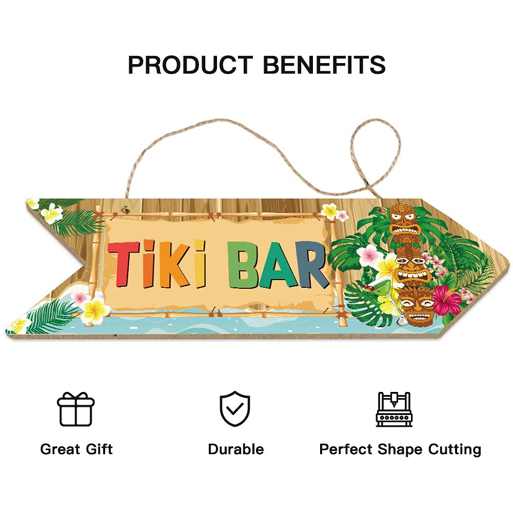 Tiki Bar Sign - 11.8x3.5