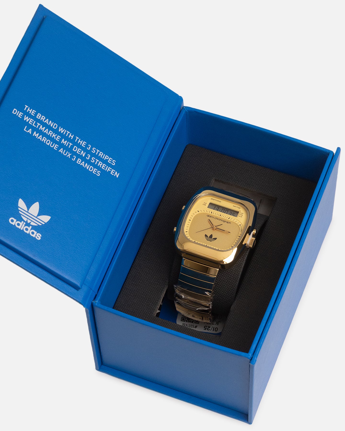 Adidas Project Two Gold Smartwatch - Stylish Fitness Tracker with Heart Rate Monitor, Sleep Tracking & Waterproof Design - Perfect for Running, Gym & Everyday Wear