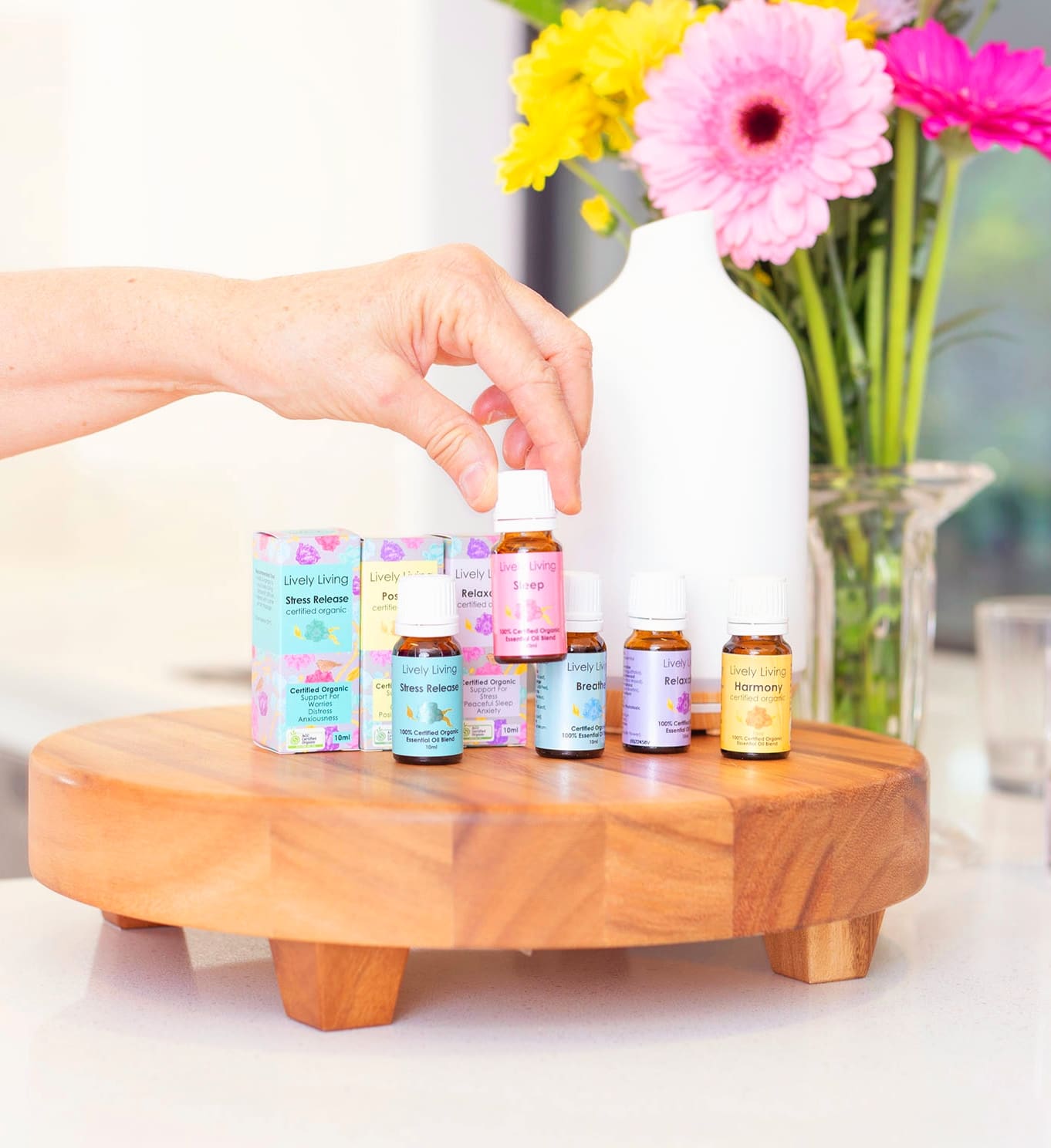 15-Pack Organic Essential Oils Set - Choose Any 15 Scents + Free Bonus Gifts - Perfect for Aromatherapy, Diffusers & DIY Beauty Products