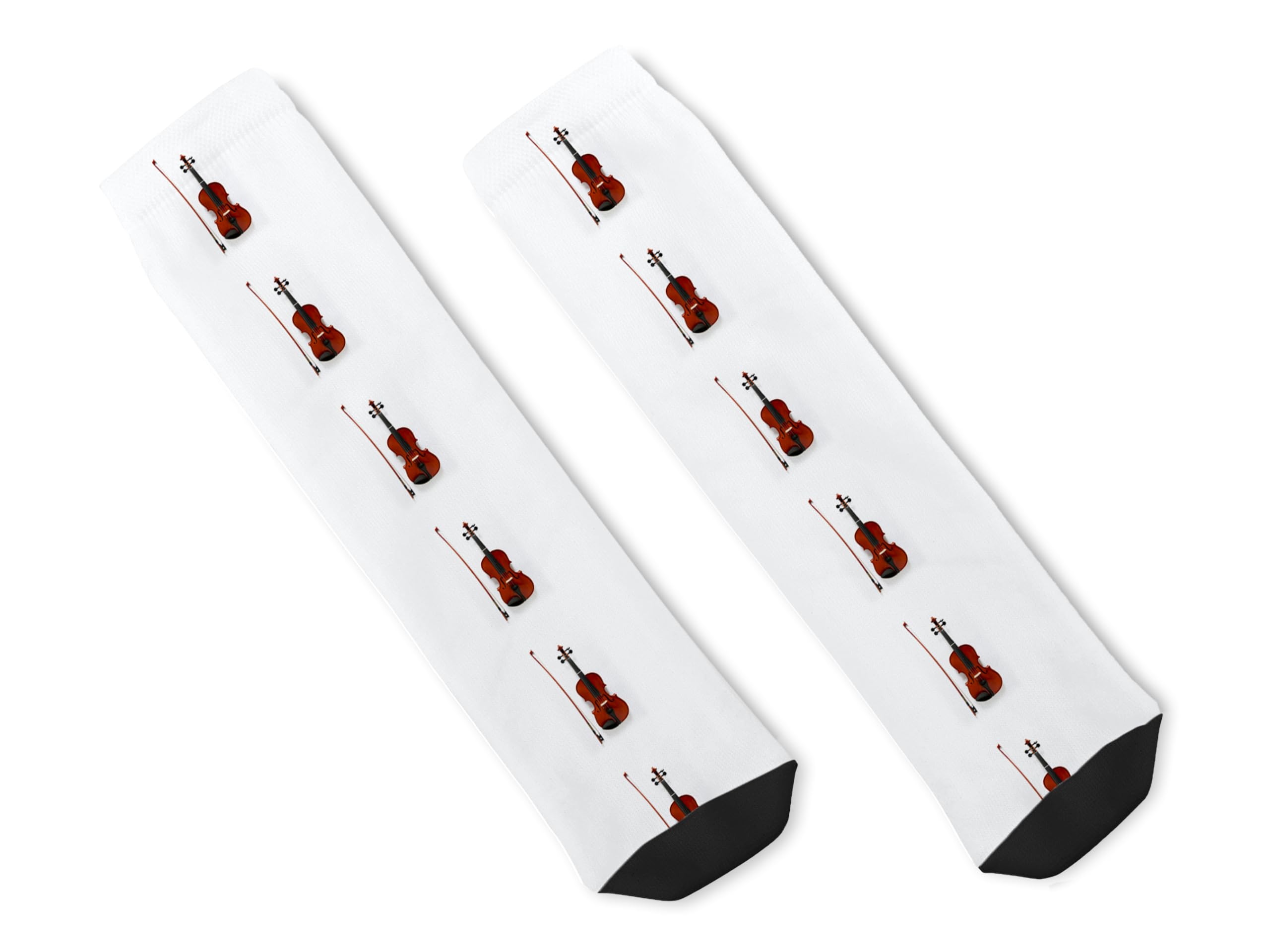 Viola 2 Socks - Ultra Soft & Comfortable Novelty Socks for Women - Perfect Birthday Gift for Her, Christmas Present, Casual Wear & Cozy Home Relaxation