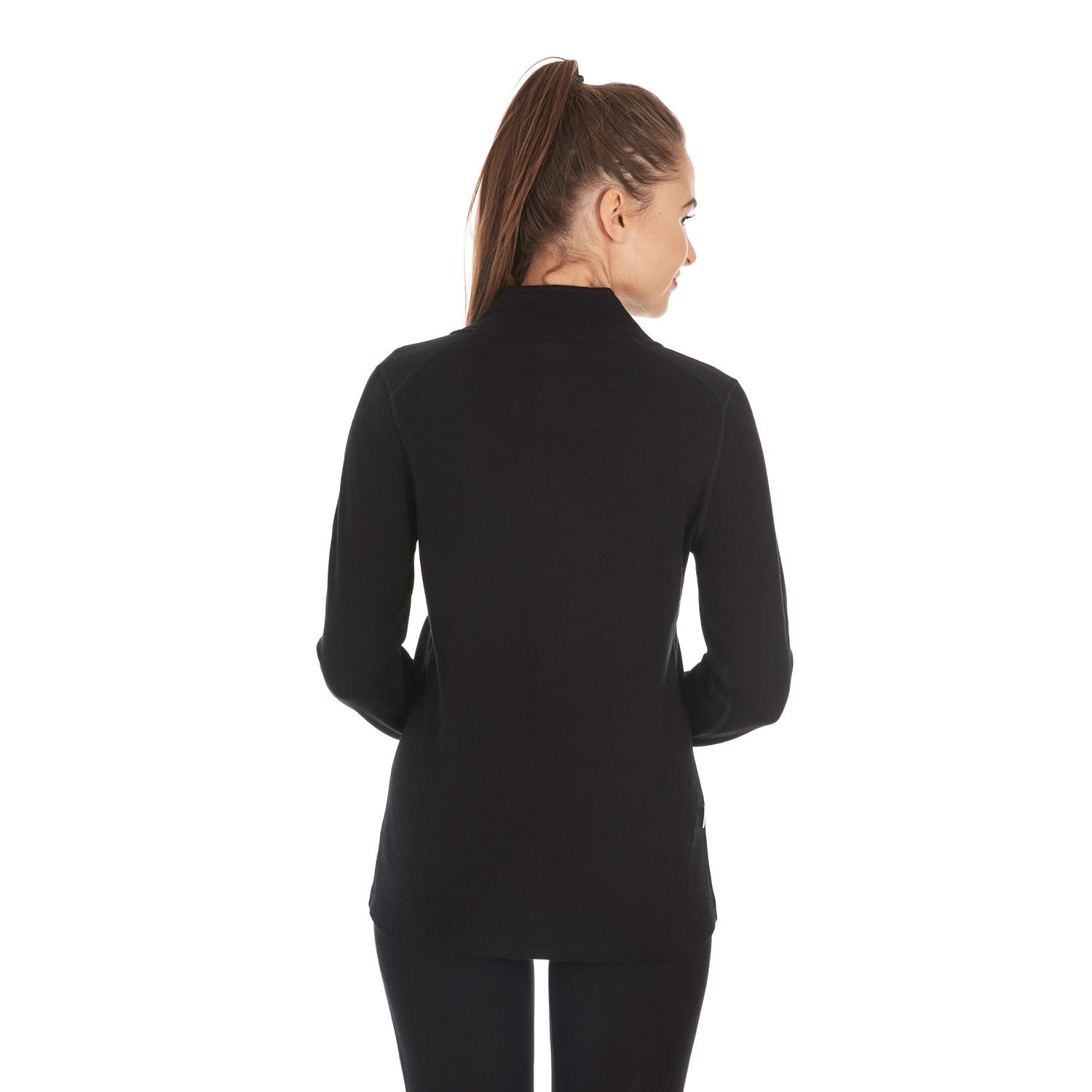 100% Merino Wool Full Zip Hoodie for Women - Heavyweight Expedition Thermal Sweatshirt for Hiking, Camping & Winter Outdoor Activities