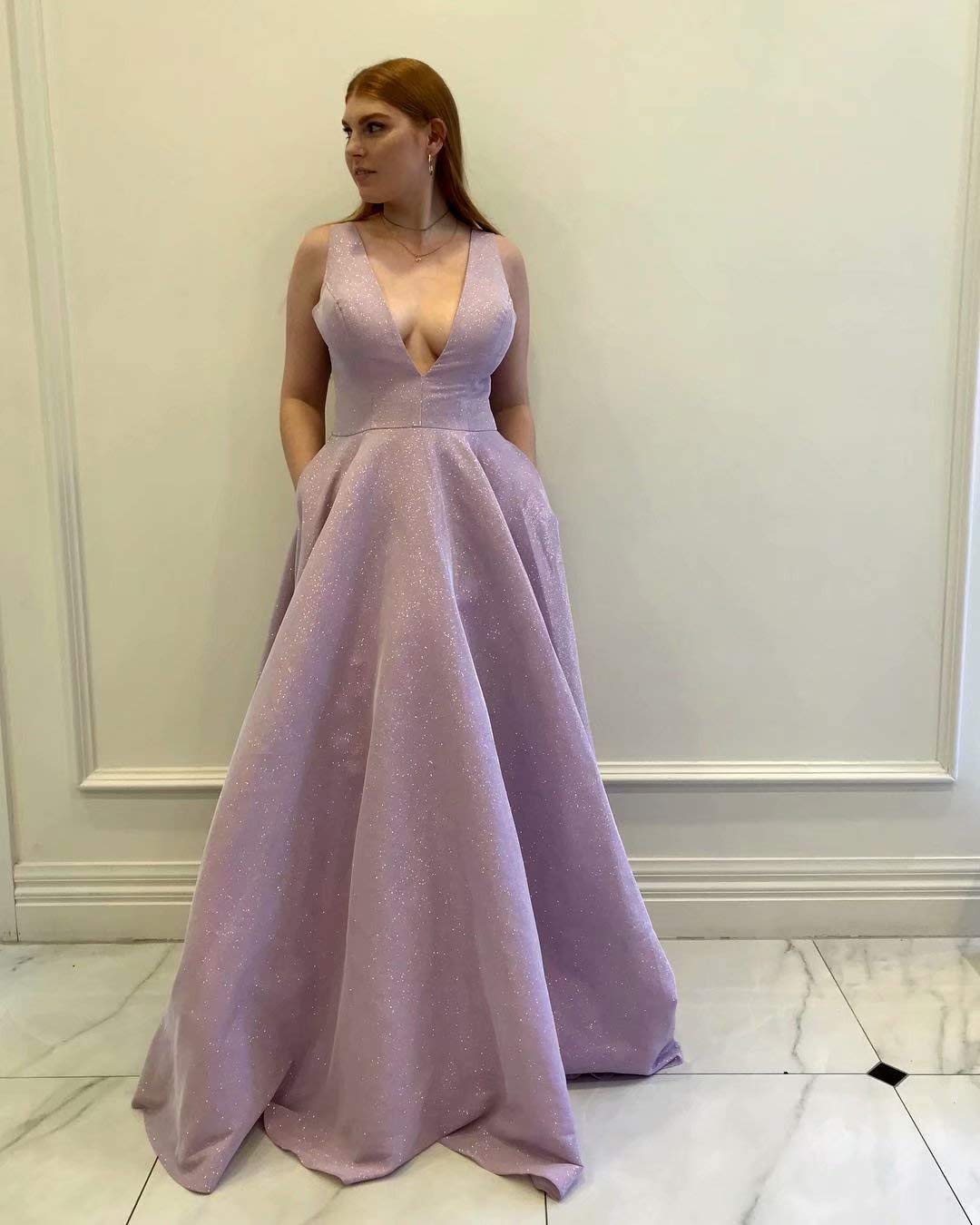 Elegant Long Glittery Satin Prom Dress for Women - Hot Pink Formal Evening Gown Size 14 | Perfect for Homecoming, Wedding Guest & Special Occasions