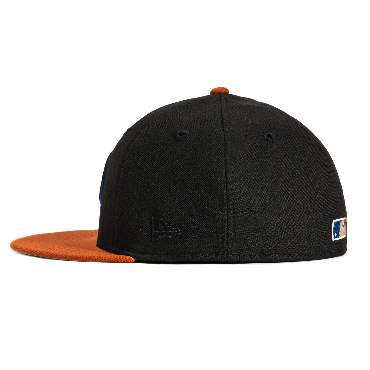 New Era 59Fifty Arizona Diamondbacks 2001 World Series Patch Snapback Hat - Black, Burnt Orange & Royal - Perfect for Baseball Games, Fan Collections & Streetwear Fashion