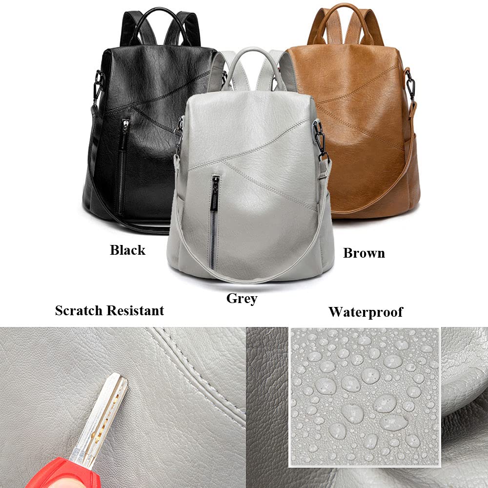 Anti-Theft Cute Backpack Purse for Women - Stylish Fashion Bookbag & Multi-Purpose Shoulder Bag - Perfect for School, Travel & Daily Use