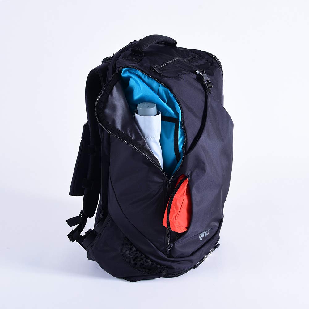 Millet EXP 35 Black Hiking Backpack - Lightweight & Durable Outdoor Backpack for Trekking, Camping & Travel | Water-Resistant Daypack for Men & Women