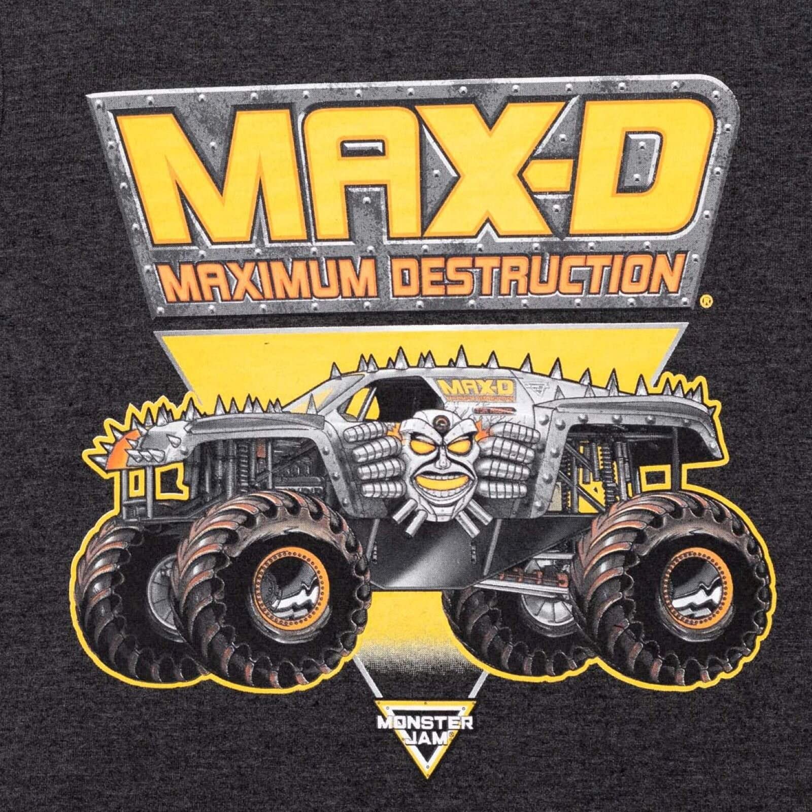 Monster Jam El Toro Loco Zombie Maximum Destruction 4-Pack Graphic T-Shirts for Toddlers & Kids - Perfect for Playdates, Birthday Parties & Monster Truck Shows