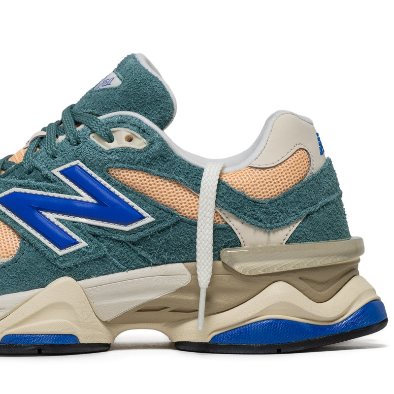New Balance 9060 Sneakers - Spruce/Peach Blossom Colorway | Men's & Women's Running Shoes for Jogging, Gym & Casual Wear