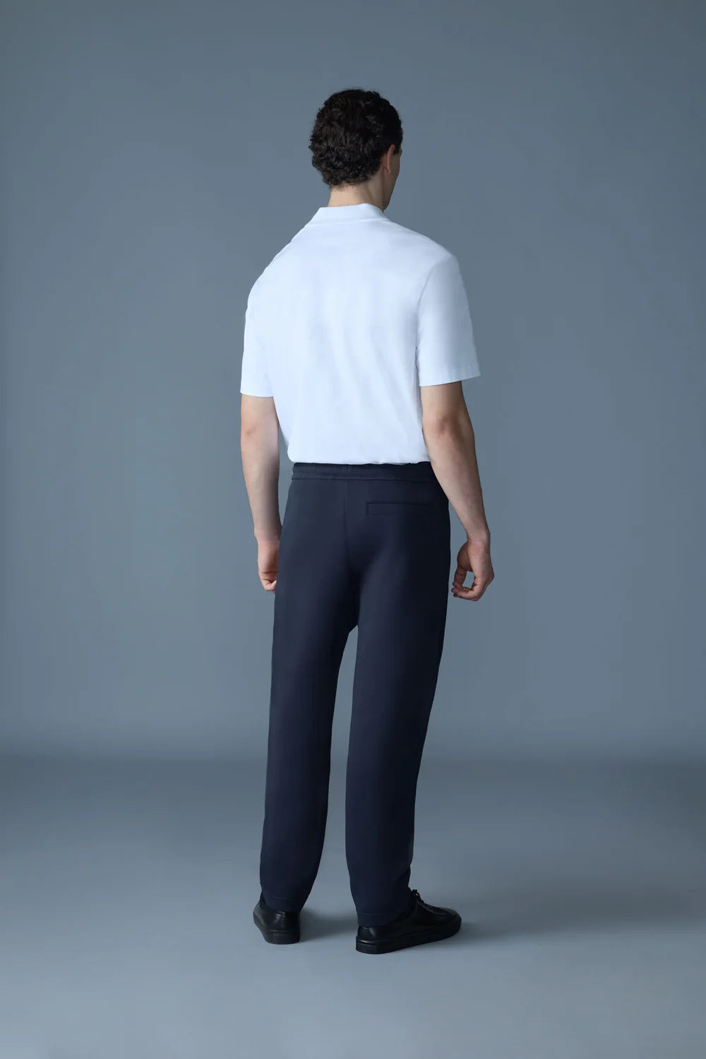 MACKAGE Jamil R Double Face Jersey Sweatpants for Men - Comfortable Casual Joggers with Elastic Waistband - Perfect for Lounge Wear, Gym, and Travel