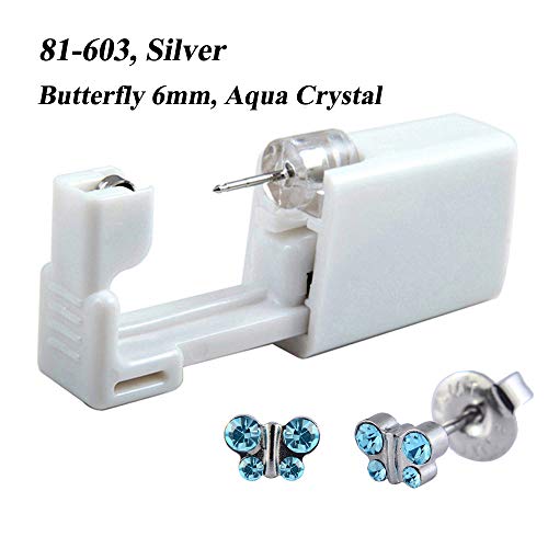 81-603,6mm Aqua butterfly