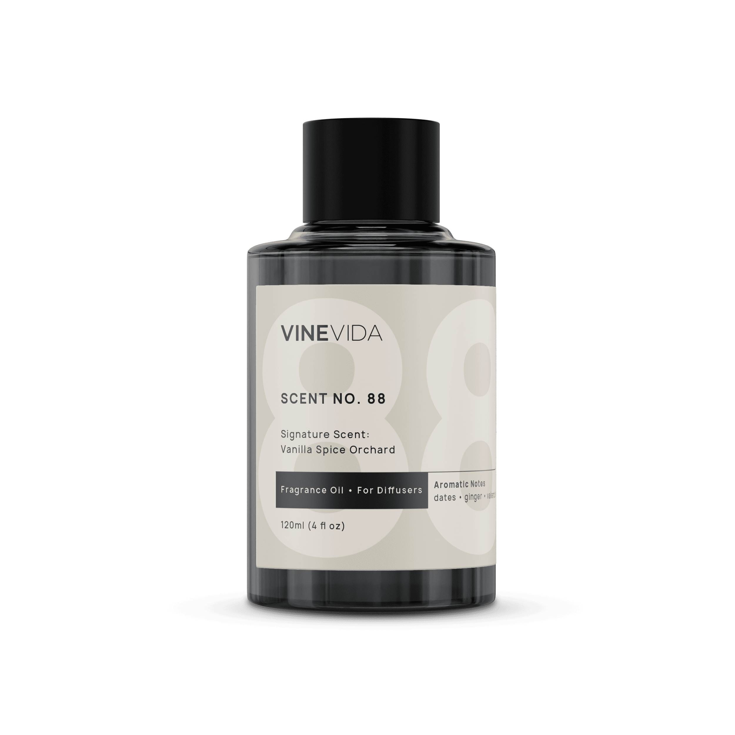 Vanilla Spice Orchard Fragrance Oil for Cold Air Diffusers - 88 Essential Oil for Aromatherapy, Home & Office Relaxation, Spa, Yoga & Meditation