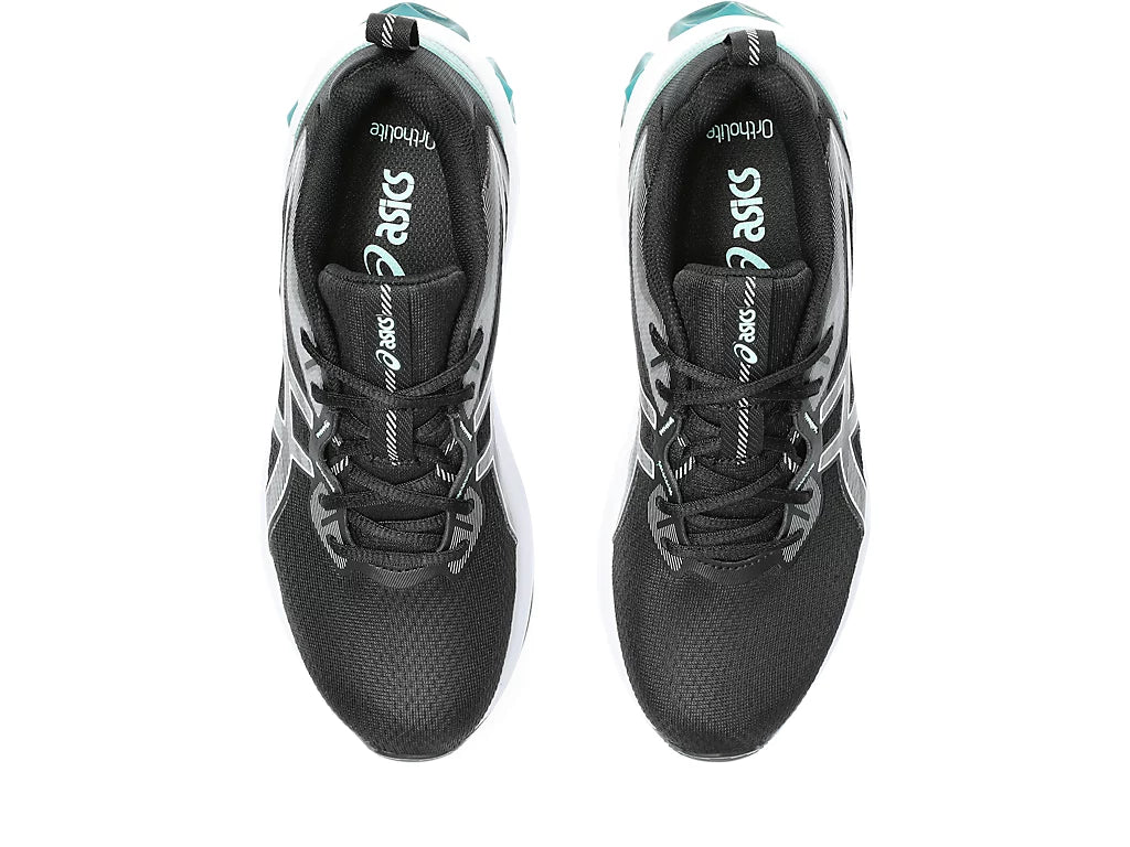 ASICS Women's GEL-QUANTUM 90 IV Running Shoes - Black/Mint Green | Lightweight Cushioned Sneakers for Women | Perfect for Jogging, Gym Workouts & Casual Wear