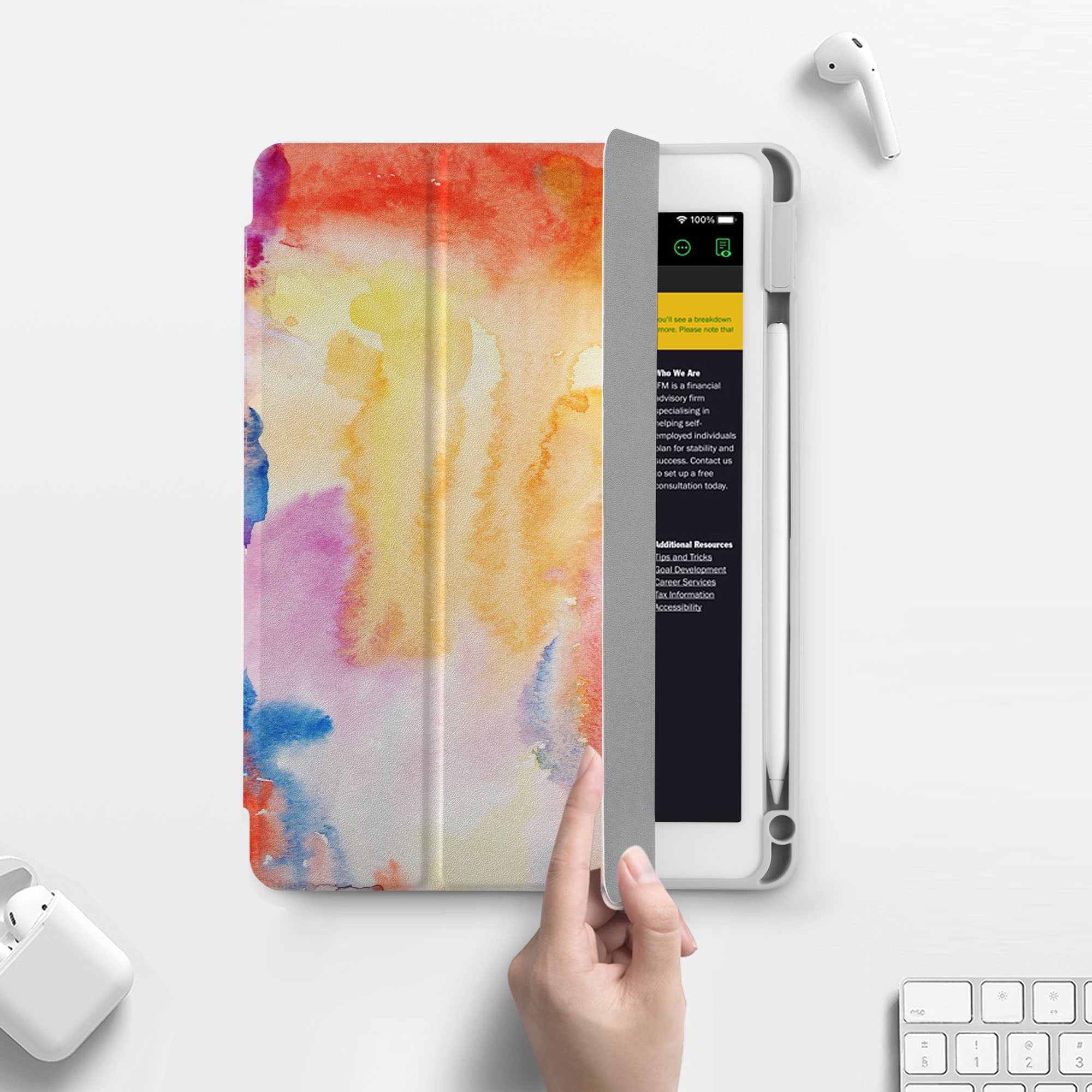 iPad 360 Elite Case - Shockproof & Waterproof Protective Cover for iPad Pro/Air/Mini - Perfect for Outdoor, Travel & Daily Use