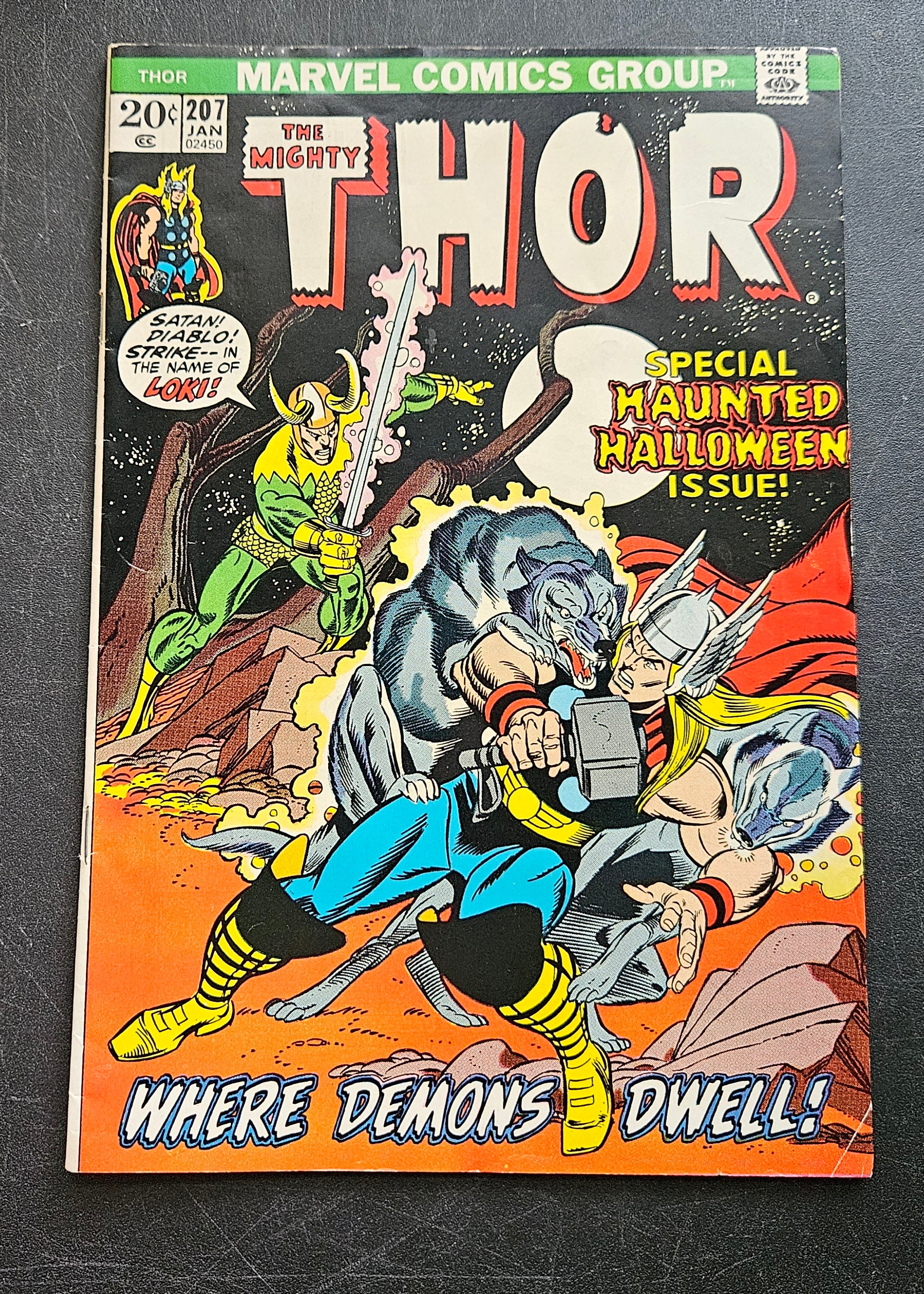 The Mighty Thor Vol 1 #207 Firesword - November 1983 Marvel Comic Book - Collectible Superhero Comic for Marvel Fans & Collectors