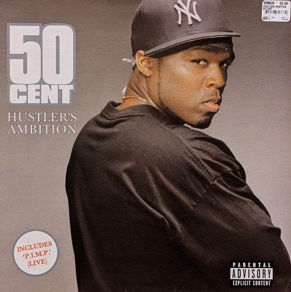 50 Cent - Hustler's Ambition Vinyl Record | Interscope Records Official Release | Limited Edition Hip-Hop Music | Perfect for Collectors & Music Enthusiasts | Great for Home Listening & DJ Sets