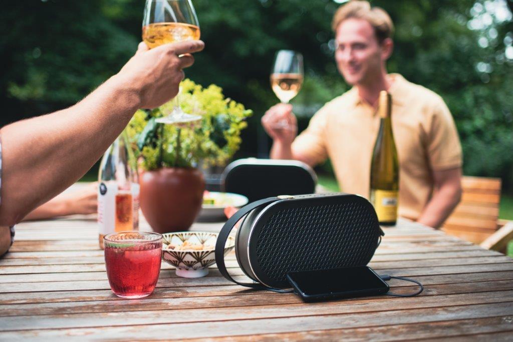 DALI KATCH G2 Portable Bluetooth Speaker - Hi-Fi Wireless Audio for Home, Travel & Outdoor Adventures | Waterproof & Lightweight Design