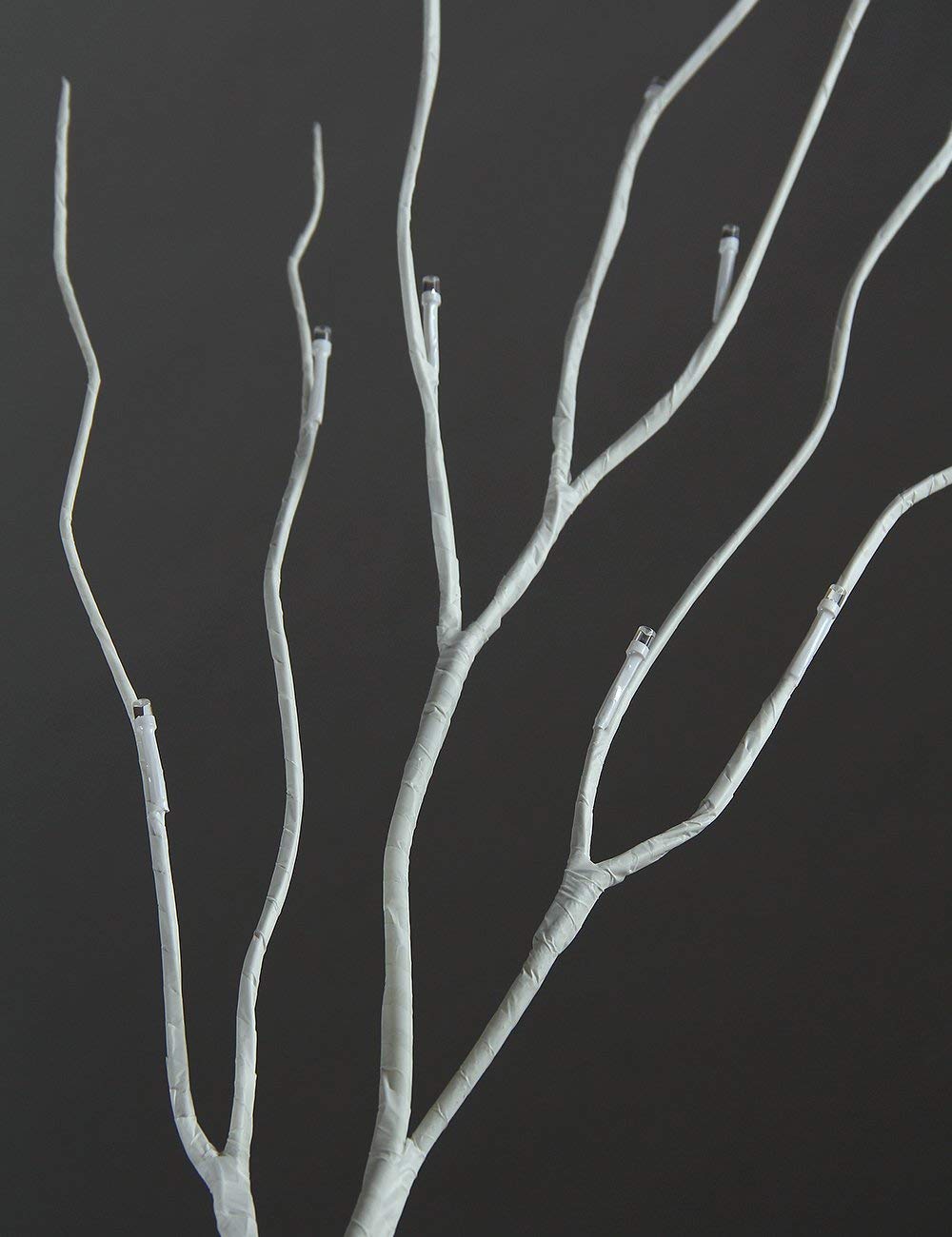 LIGHTSHARE 6FT 72L LED Birch Tree Lights - 2 Pack Warm White Christmas Tree Lights for Holiday Party Decorations - Indoor & Outdoor Use for Garden, Yard, Patio, and Home Decor