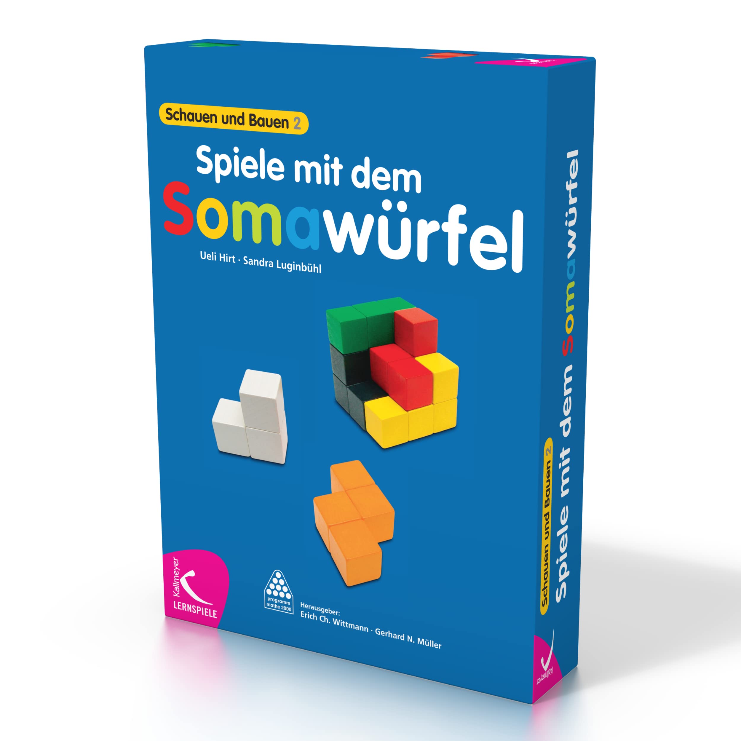 Kallmeyer'sche Verlags Soma Cube Puzzle Game - 25590940 Look & Build 2 | 3D Brain Teaser & Educational STEM Toy for Kids & Adults | Perfect for Classroom Learning, Family Game Night & Cognitive Development