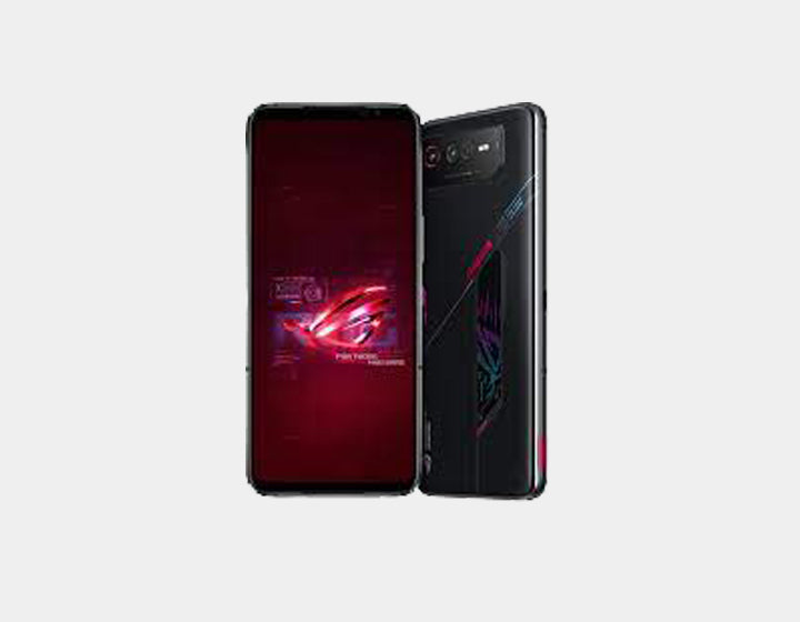 ASUS ROG Phone 6 AI2201 5G Gaming Smartphone - 128GB Storage, 12GB RAM, Dual SIM GSM Unlocked (Black) - Ultimate Mobile Gaming Performance for Esports & Streaming