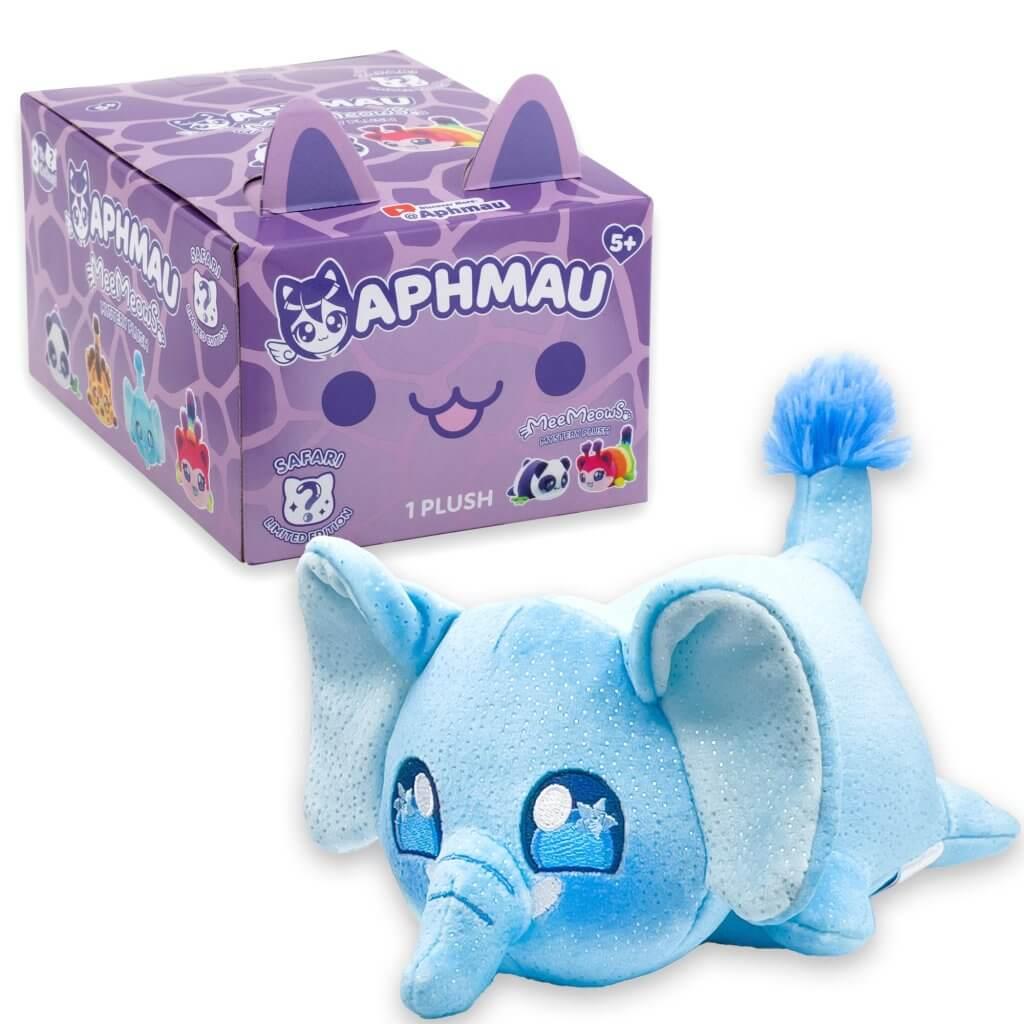Aphmau MeeMeows 6-Piece Safari Mystery Blind Box Collection - Cute Animal Figures for Kids, Collectors & Gift Giving - Perfect for Playtime, Display & Surprise Party Favors