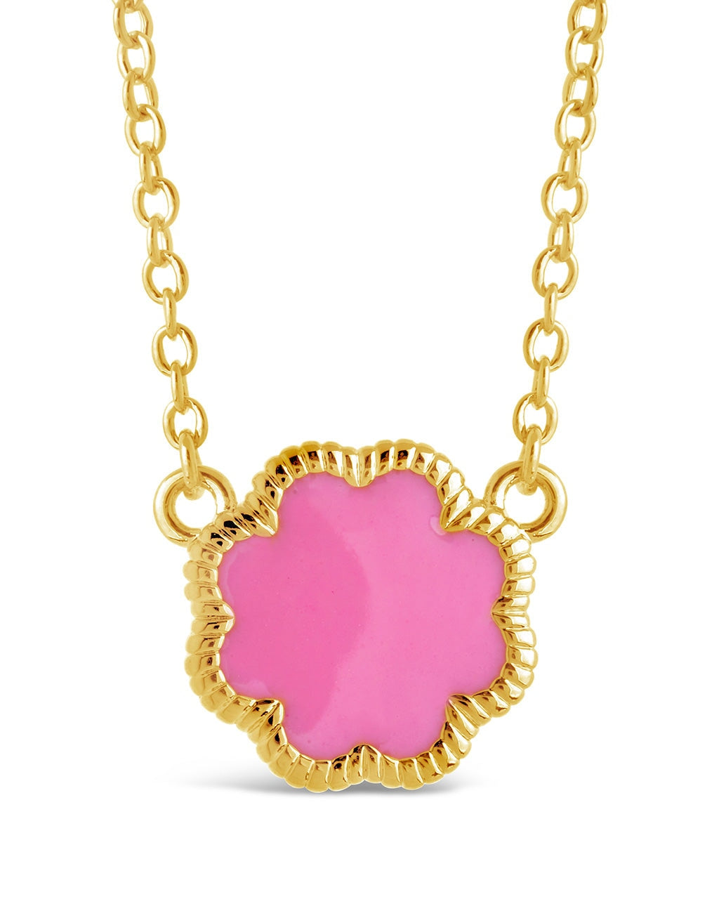 Elegant Rose Petal Pendant Necklace for Women - 18K Gold Plated Floral Jewelry Gift for Valentine's Day, Anniversary & Special Occasions
