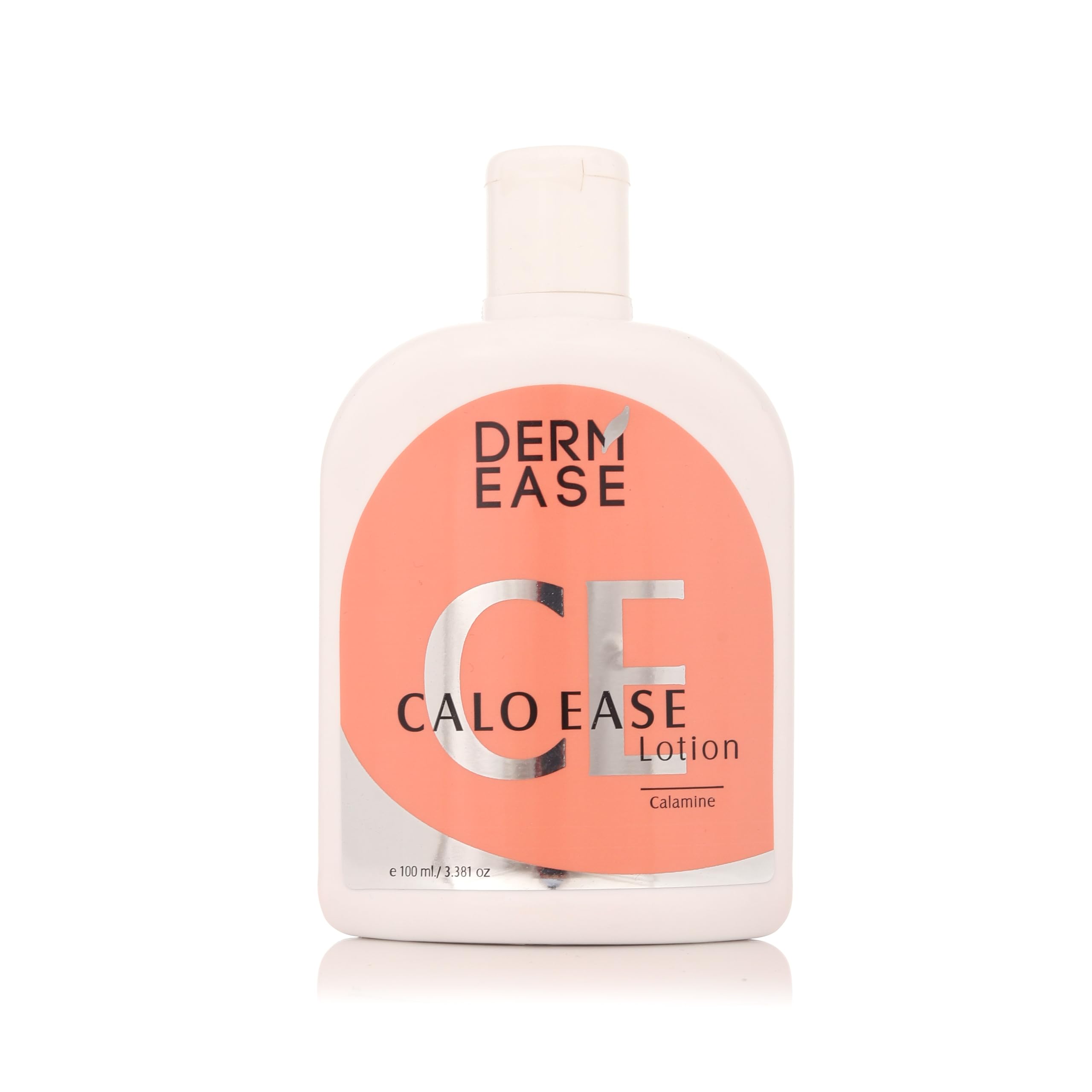 Derm Ease Calo Ease Calamine Lotion 100ml - Soothing Relief for Dry Skin Itching, Chickenpox, Pregnancy Rashes & Skin Irritations | Face & Body Care Solution for Adults & Kids