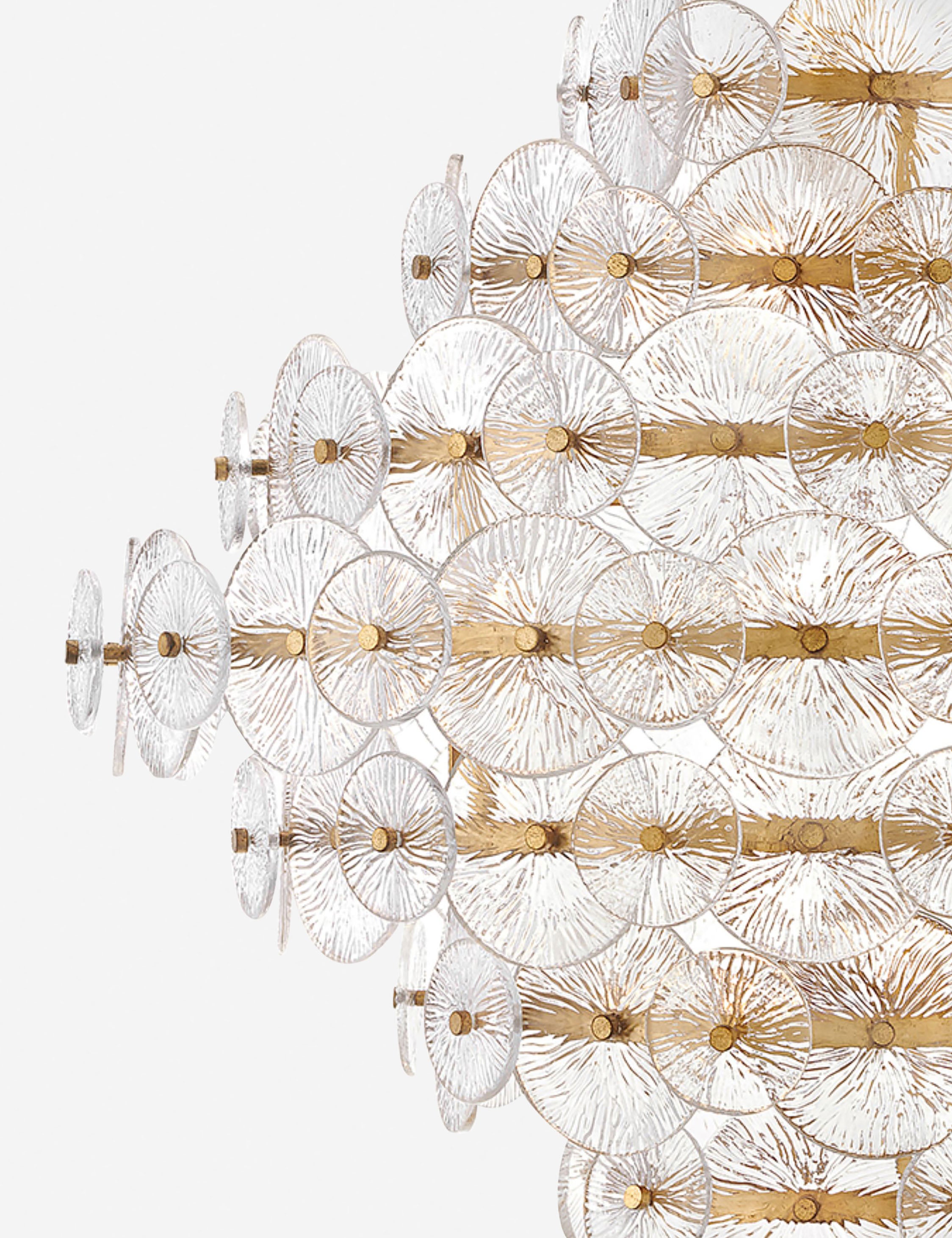 Barcelona Tiered Chandelier - Modern Crystal Ceiling Light Fixture for Dining Room, Living Room & Bedroom | Elegant Home Lighting Decor