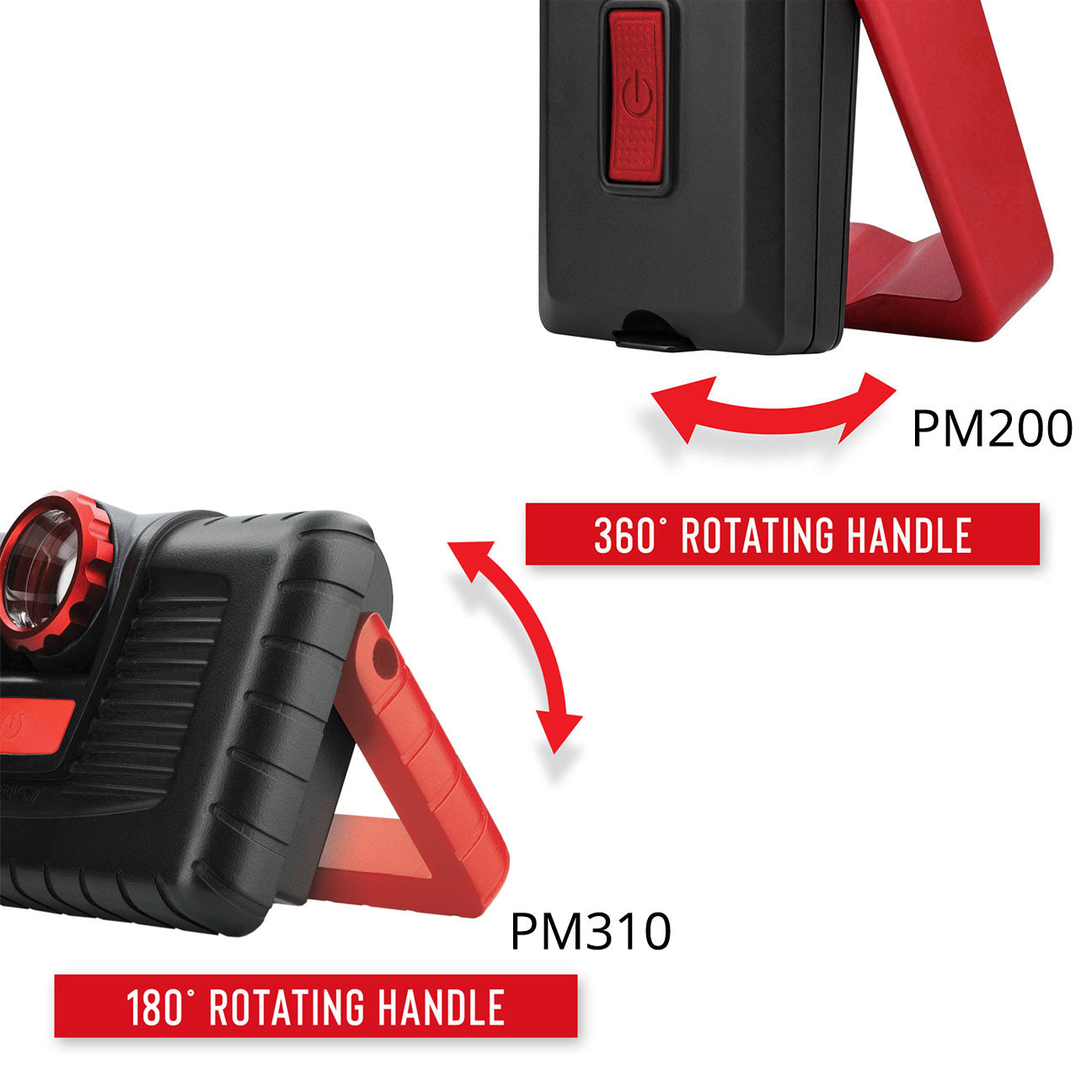 Coast Dual Power Rechargeable Magnetic LED Work Light - Bright Portable Flashlight for Camping, Hiking, Emergency & Home Repairs