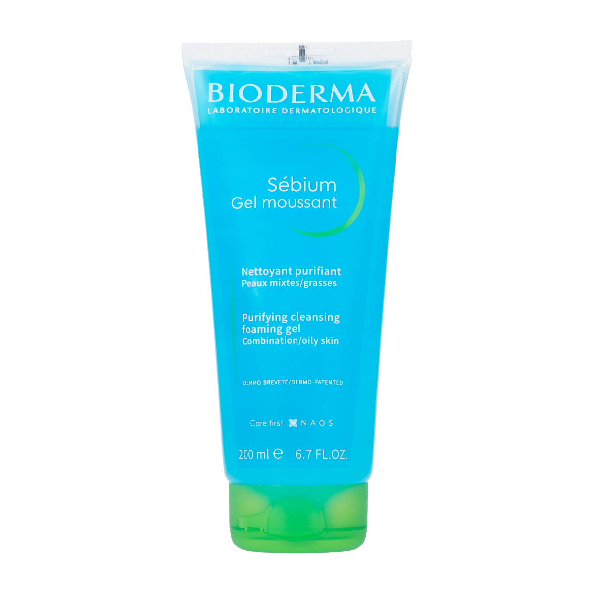 Sebium Foaming Gel 200ml - Gentle Cleanser for Oily & Acne-Prone Skin | Daily Face Wash for Clear Complexion