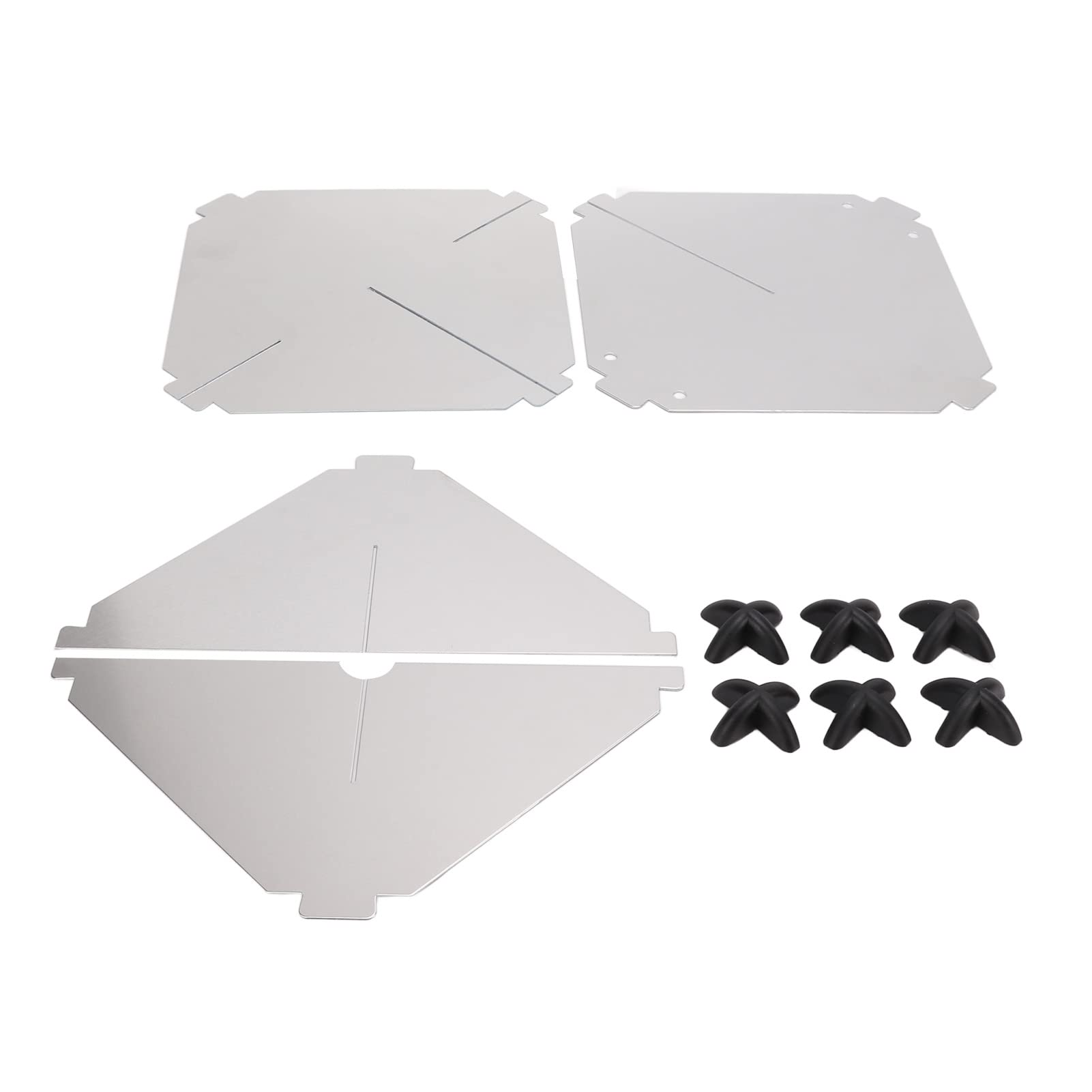 Keenso 10pcs Marine Radar Reflectors 18x18 Inches for Sailboats & Yachts - Boat Safety Accessories