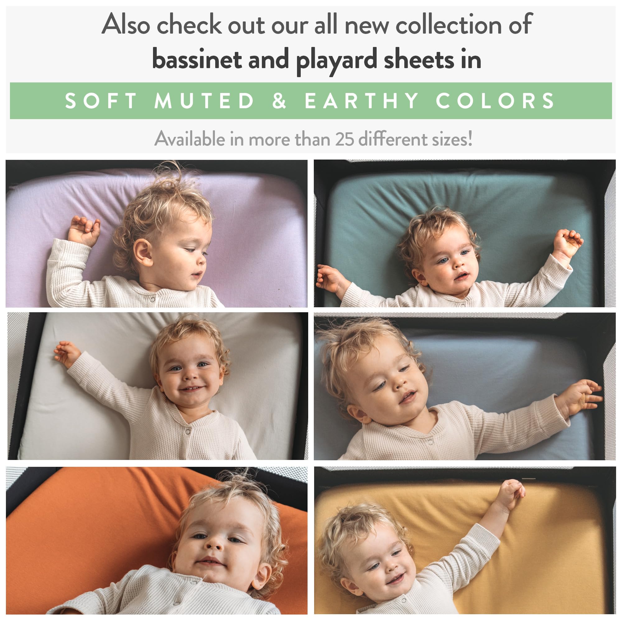 Waterproof Bassinet Mattress Pad Cover - 2 Pack Ultra Soft Bamboo Viscose Terry Protector for Arm's Reach Co-Sleeper Bassinet (19