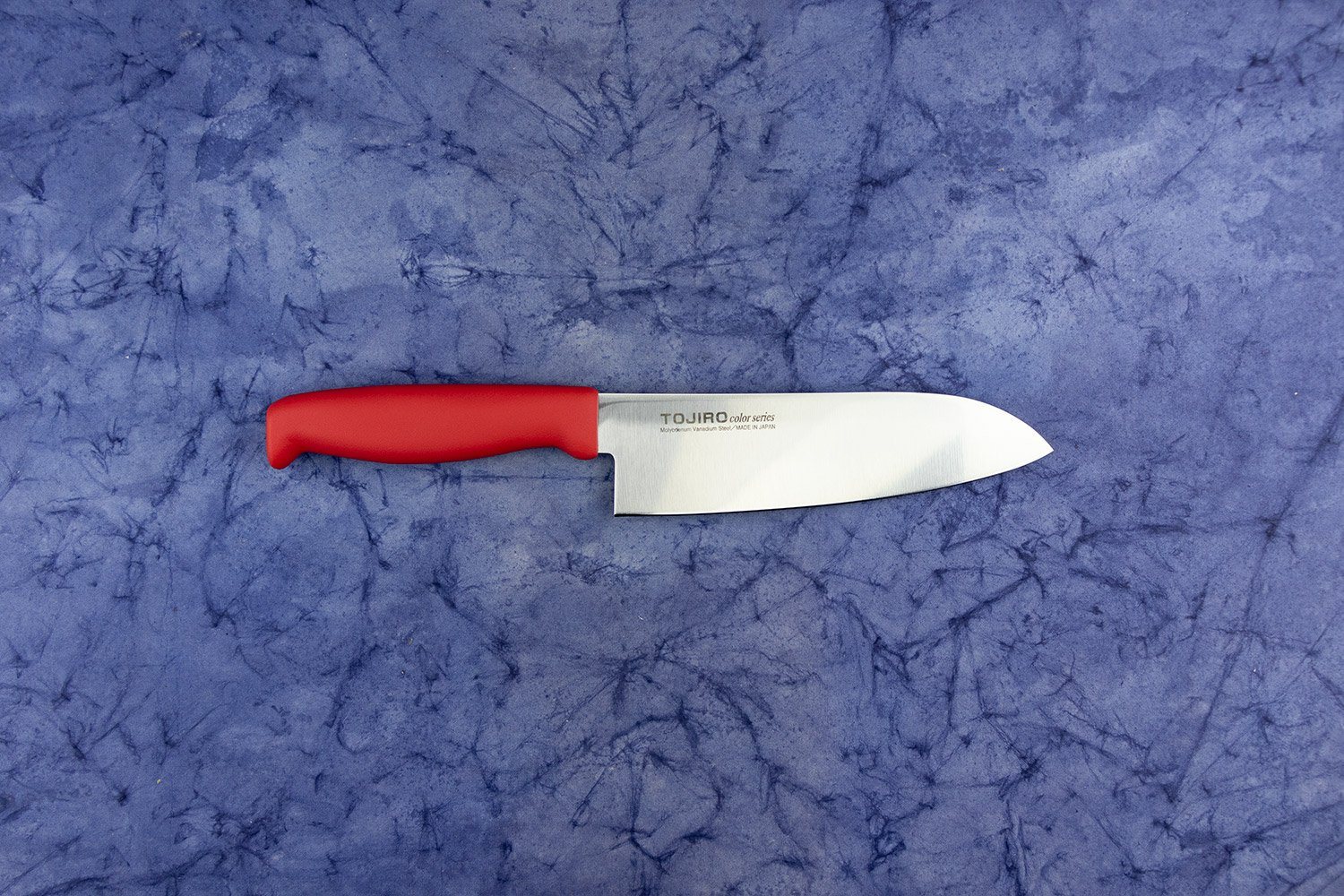 TOJIRO 170mm Color Santoku Knife - Japanese Stainless Steel Kitchen Knife for Slicing, Dicing & Chopping - Perfect for Home Chefs & Cooking Enthusiasts