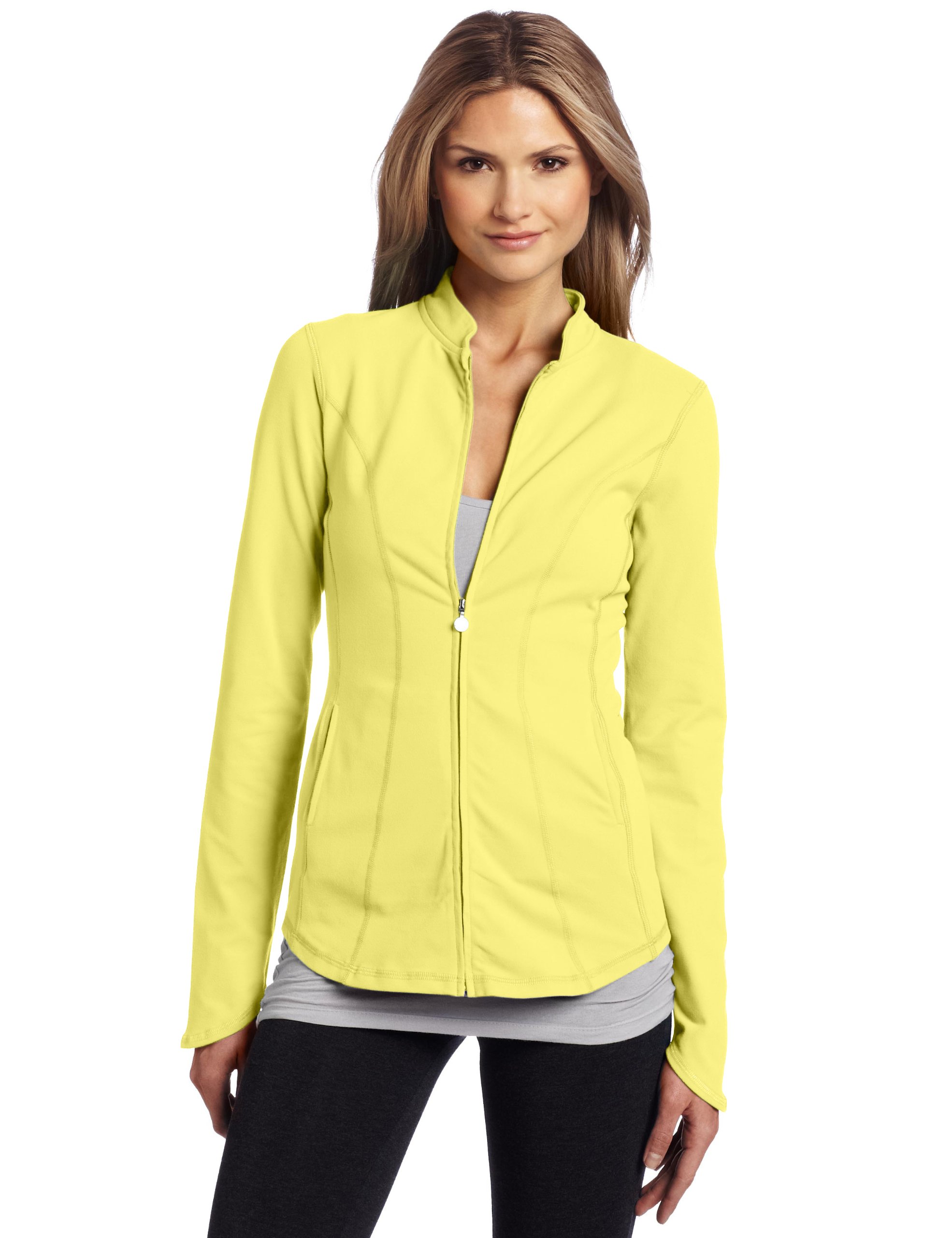 Beyond Yoga Long Curve Jacket - Women's Lightweight Stretch Performance Jacket for Running, Yoga & Lounge Wear