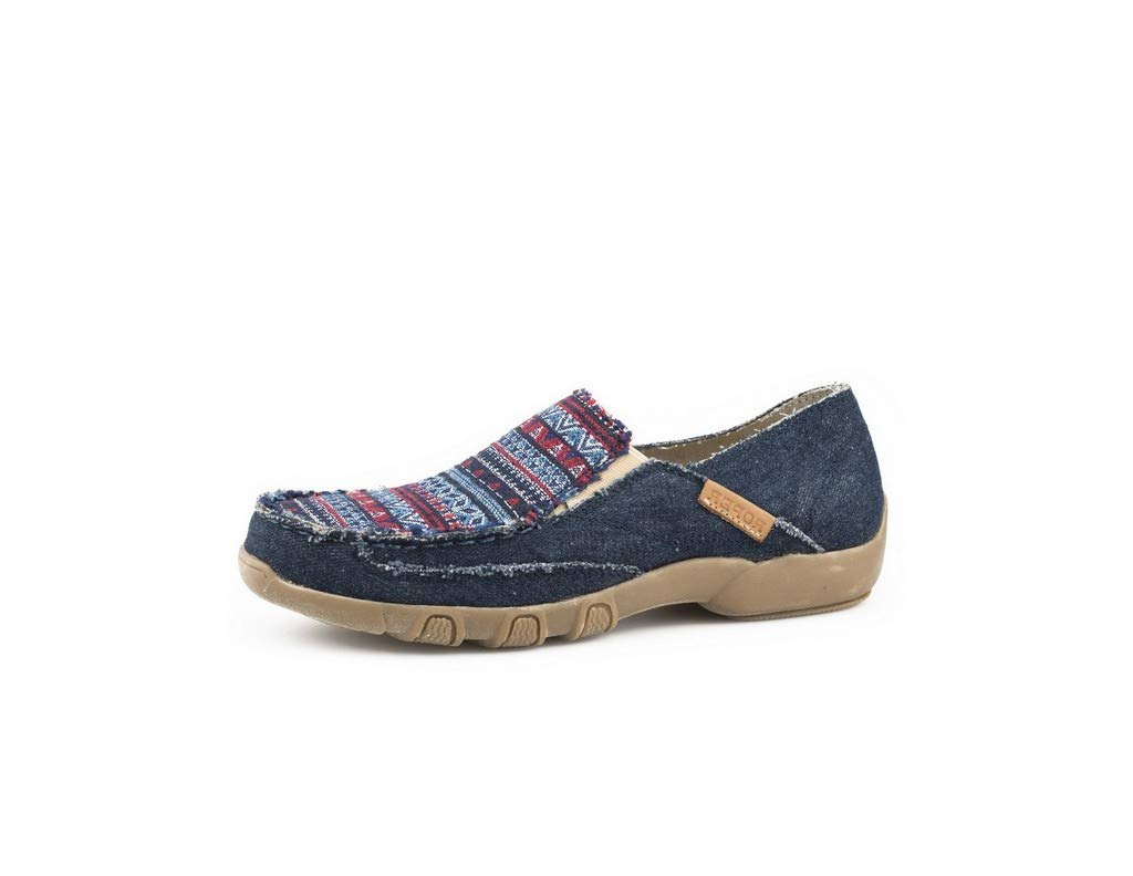 ROPER Women's Johnnie Moccasin Shoes - Comfortable Slip-On Loafers for Casual Wear, Office & Travel