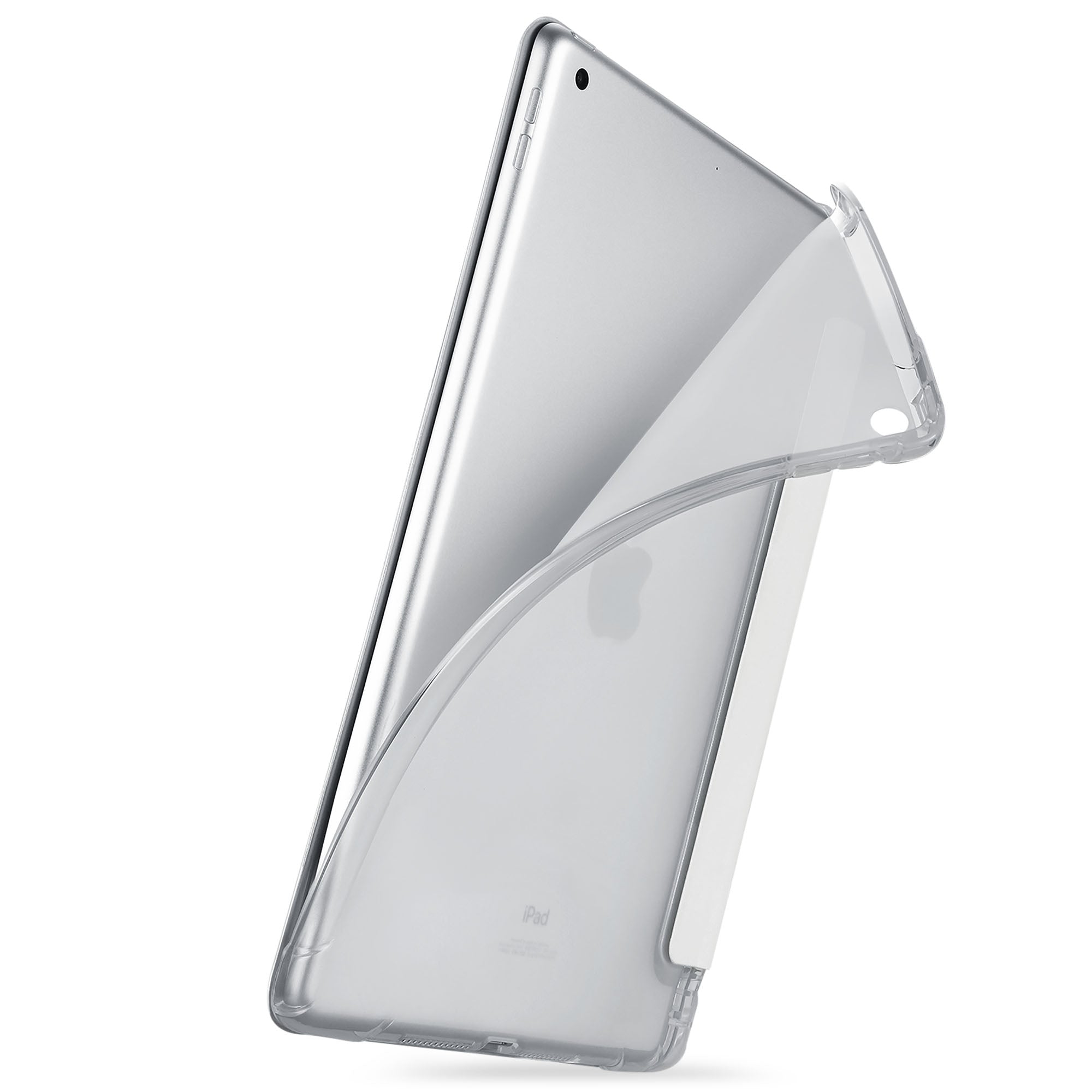Premium iPad See-Through Case with Signature Design - Slim Protective Cover for iPad Pro/Air/Mini - Perfect for Work, School & Travel
