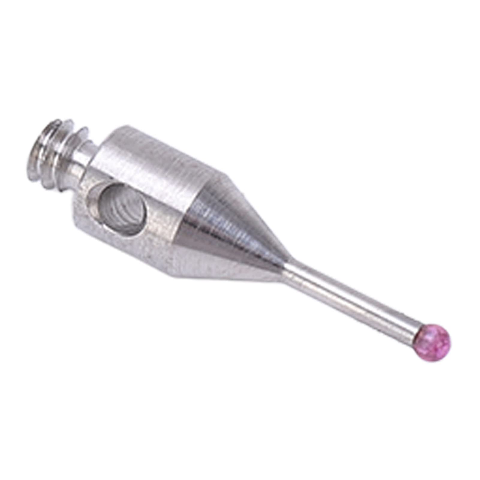 CMM Touch Probe Stylus - Tungsten Carbide Shank Linear Shape with M2 Long Thread & Ruby Ball Tip for 3D Coordinate Measuring Machines | Precision Measurement Tool for CNC Machining, Quality Control & Industrial Inspection
