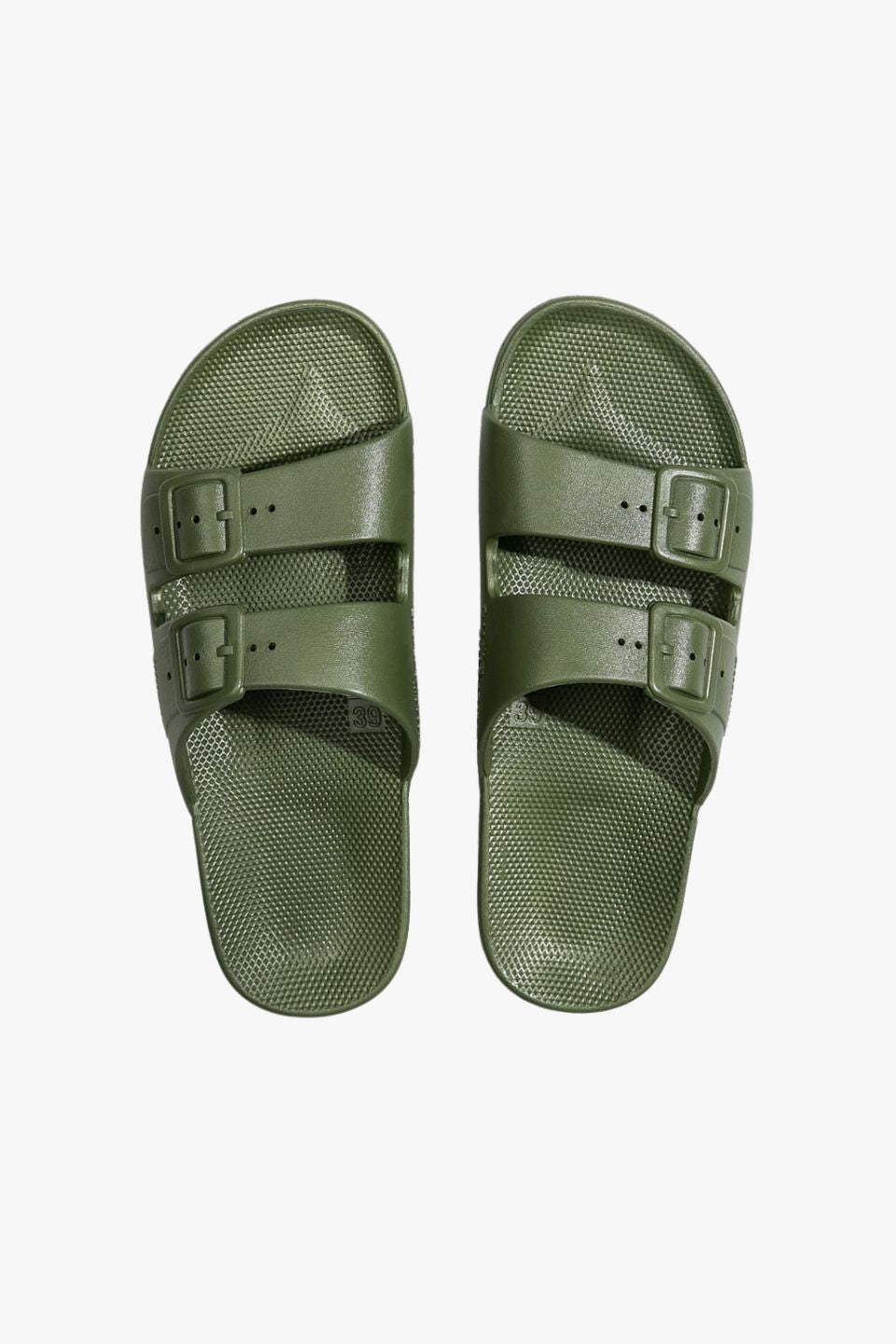 Freedom Cactus Double Strap Flexible Slide Sandals - Comfortable Summer Beach Slides for Women & Men - Perfect for Pool, Vacation, and Casual Wear