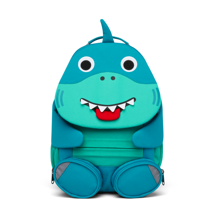 Affenzahn Large Friend Shark - Soft & Cuddly Plush Toy for Kids, Perfect for Playtime, Bedtime & Gifts | Durable & Safe for Toddlers & Infants