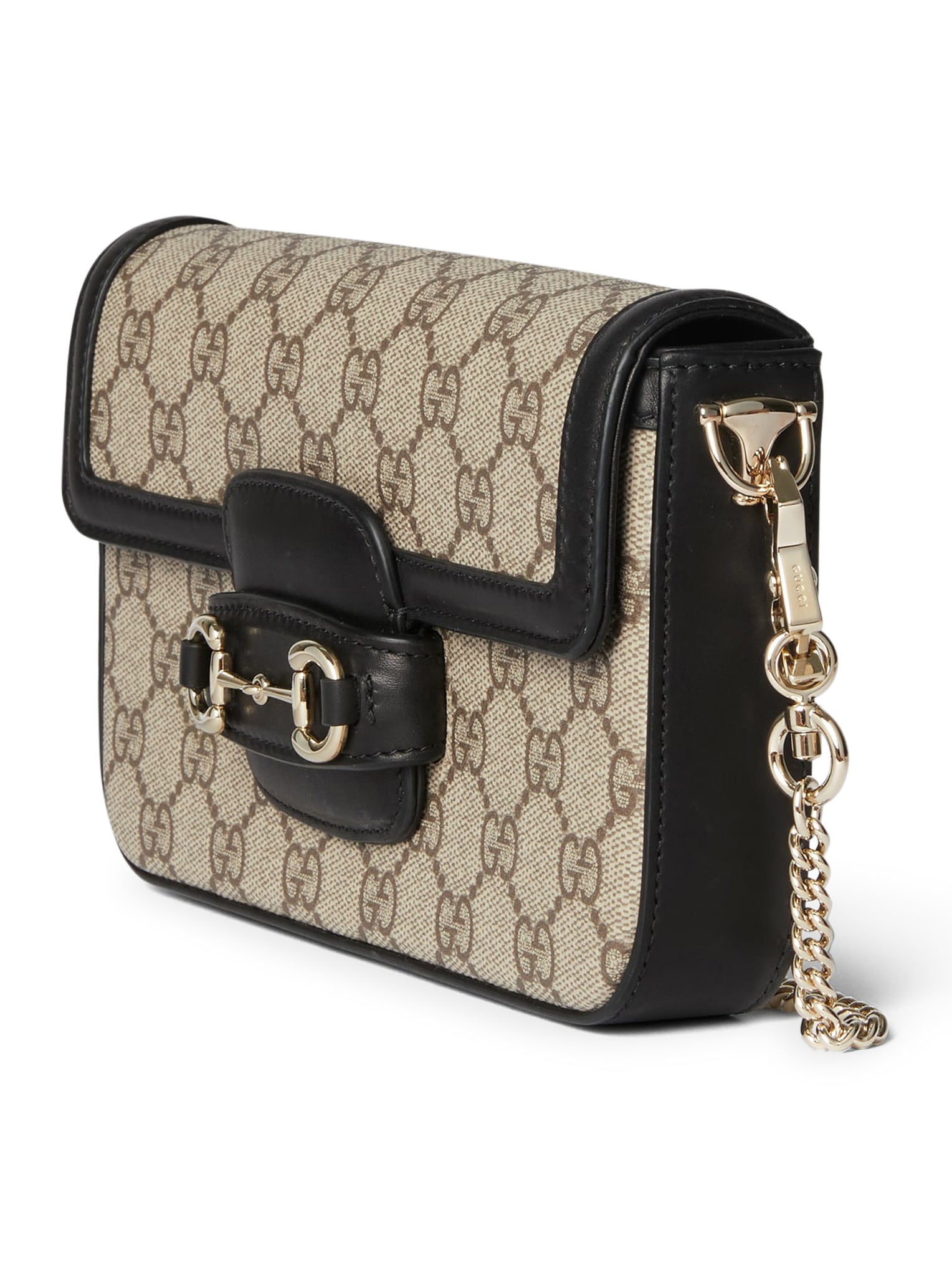 Gucci Horsebit 1955 Shoulder Bag in Nude Neutrals - 752002Fad6L 9741 Beige Ebony Black | Luxury Crossbody Bag for Women, Perfect for Work, Travel & Evening Out