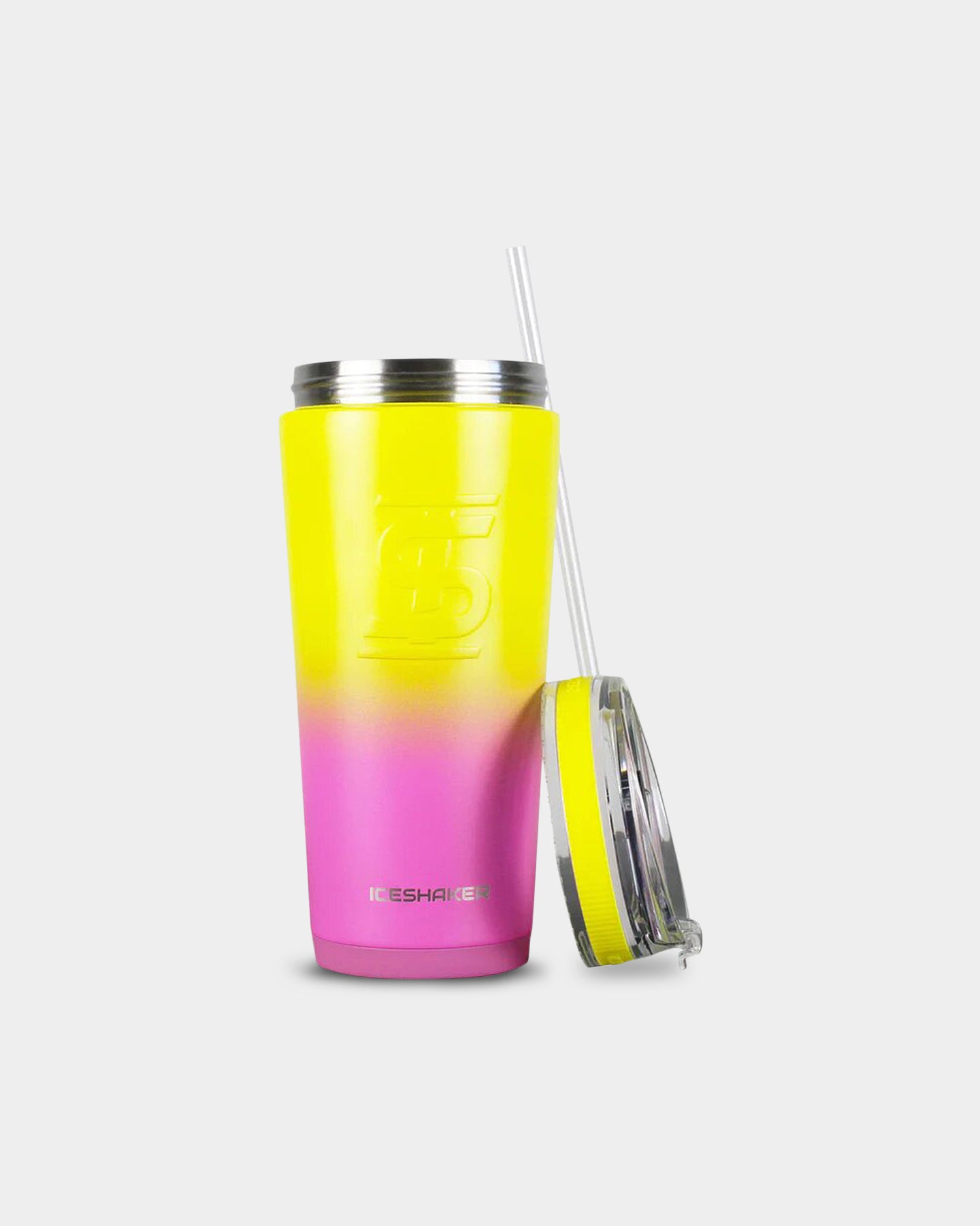Insulated Ice Shaker Flex Bottle - Leakproof Stainless Steel Protein Shaker Cup for Gym, Workout & Travel - Keeps Drinks Cold for 24 Hours