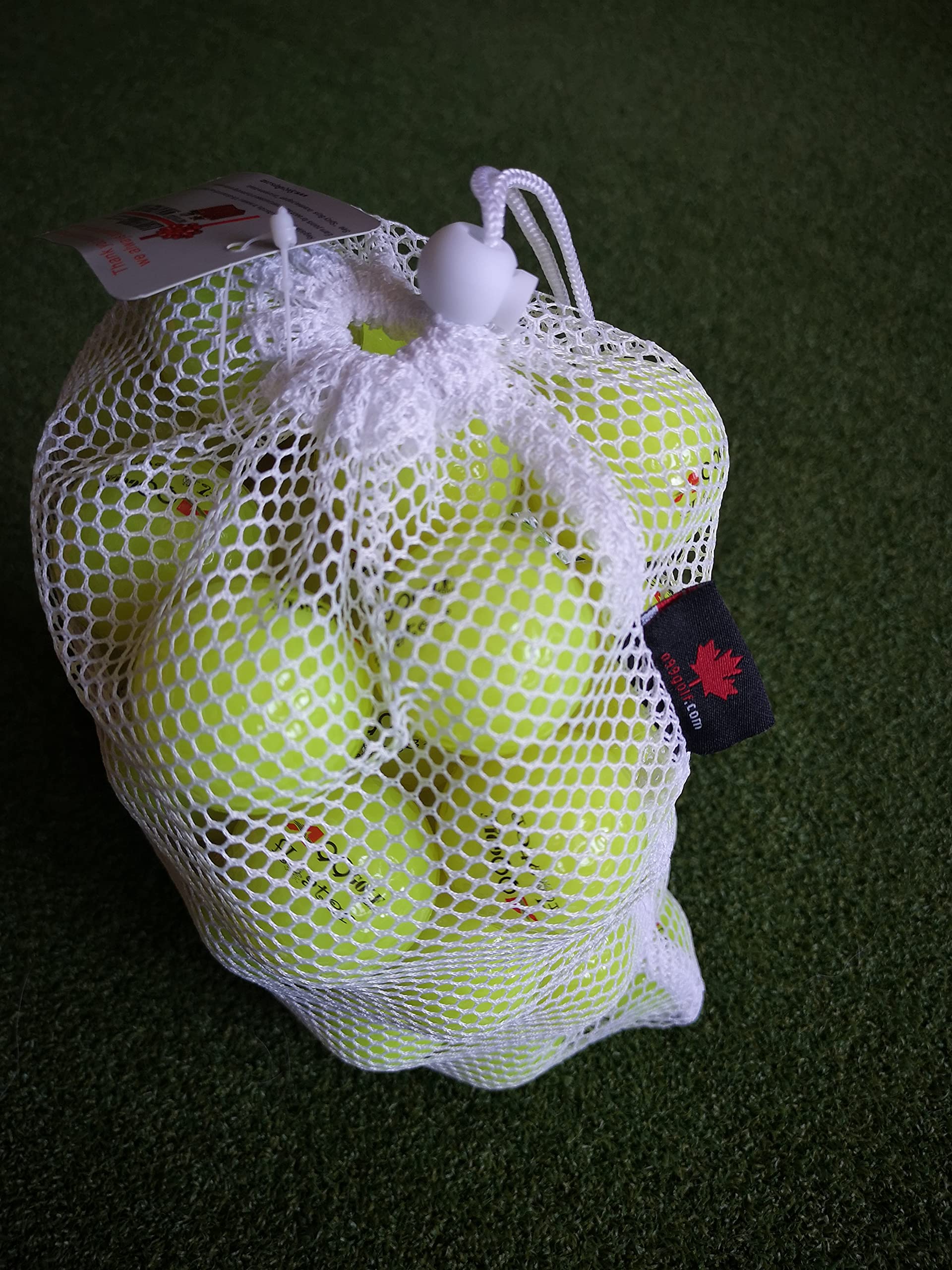 **48pcs Floating Golf Practice Balls - Waterproof Golf Training Aids for Pool, Pond & Driving Range - Includes Carry Bag (Green) - Perfect for Outdoor Fun & Golf Practice**