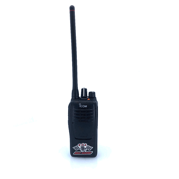 Icom F1000 Handheld Two-Way Radio with Rapid Charger - Perfect for Outdoor Adventures, Construction Sites & Emergency Communication