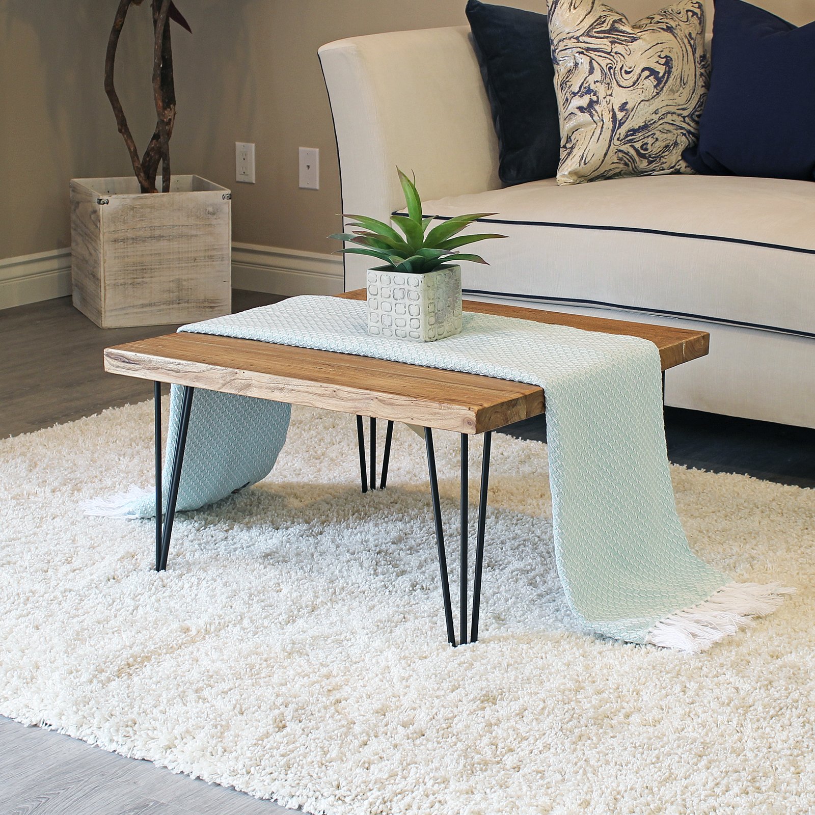 Rustic Elm Coffee Table 27.5