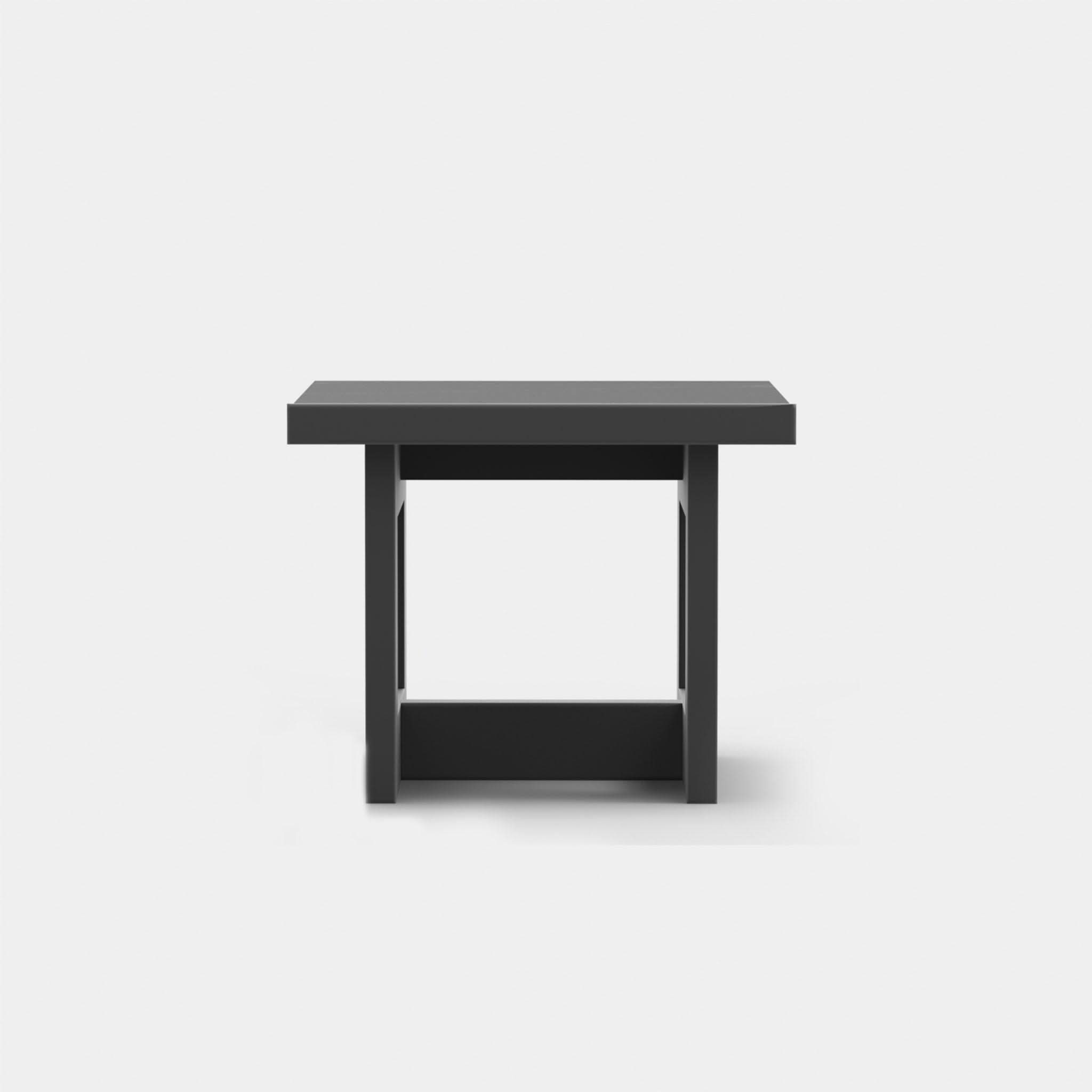 Hampton Side Table - Modern Nightstand with Storage Shelf for Bedroom, Living Room & Office | Small End Table with Sturdy Metal Frame & Wooden Top | Perfect for Home Decor, Reading Lamp & Alarm Clock